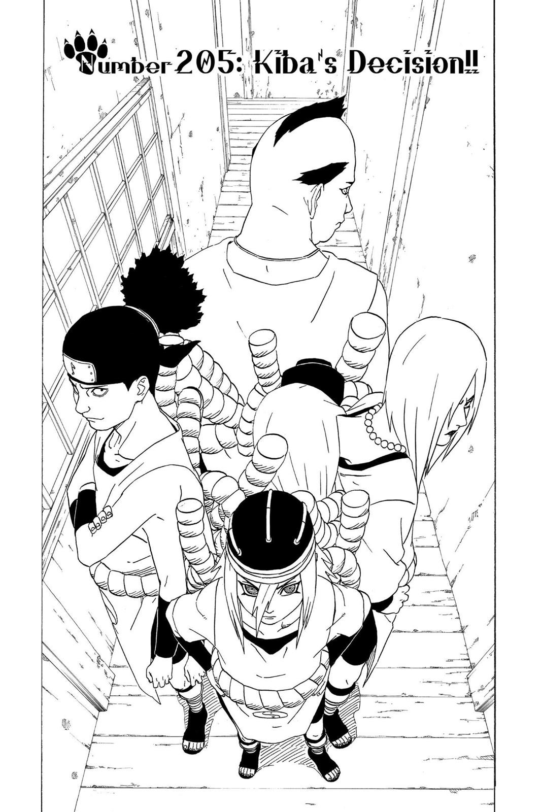 Naruto Chapter 205 — page 1