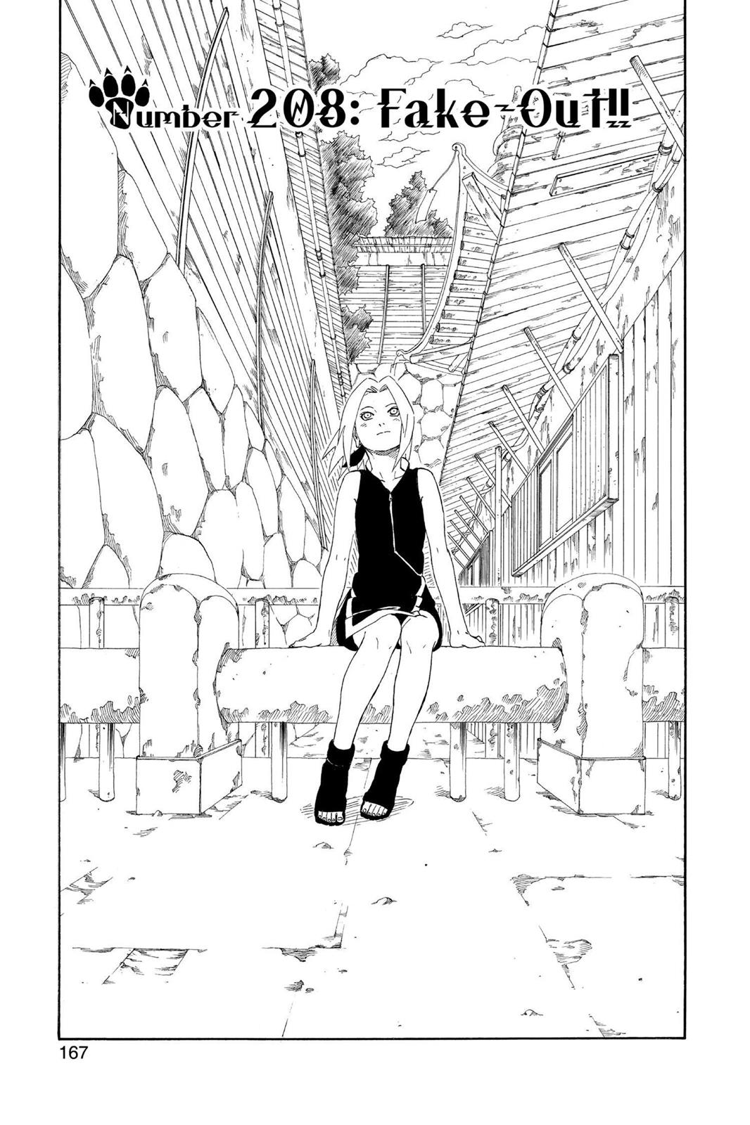 Naruto Chapter 208 — page 1