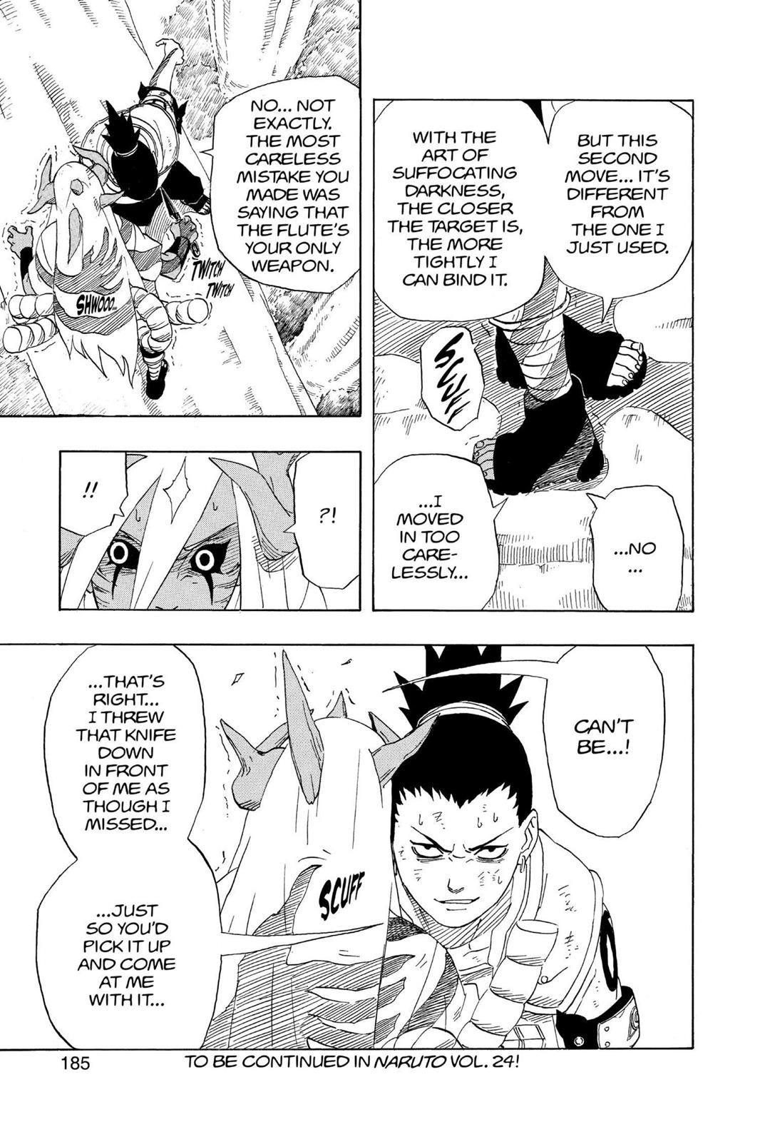 Naruto Chapter 208 — page 19