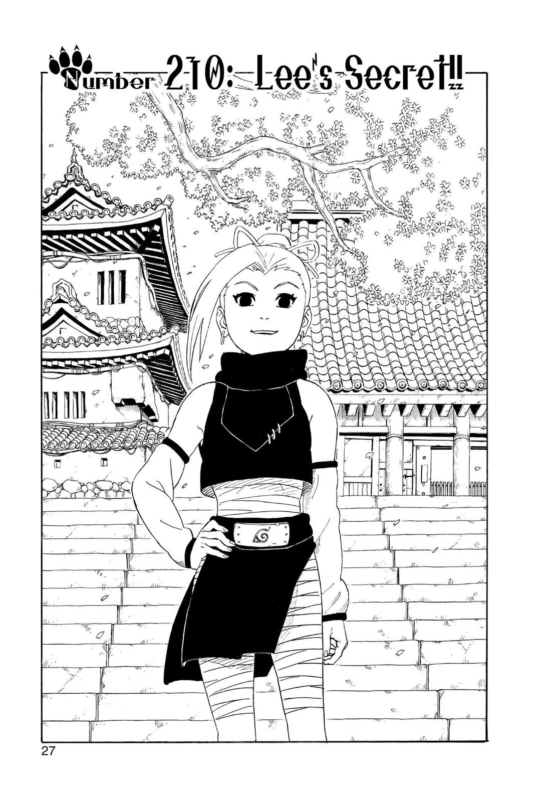 Naruto Chapter 210 — page 1