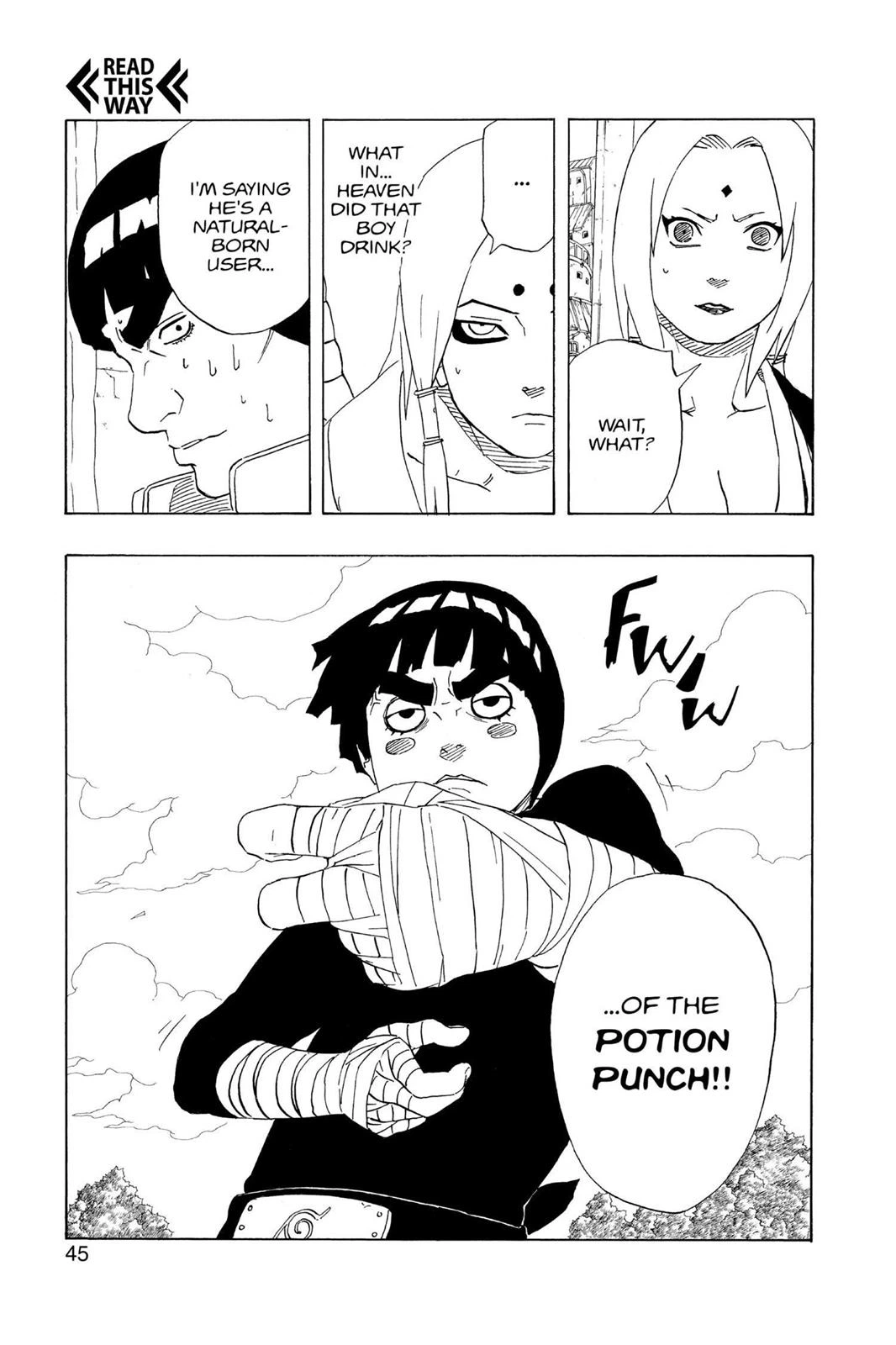Naruto Chapter 210 — page 19