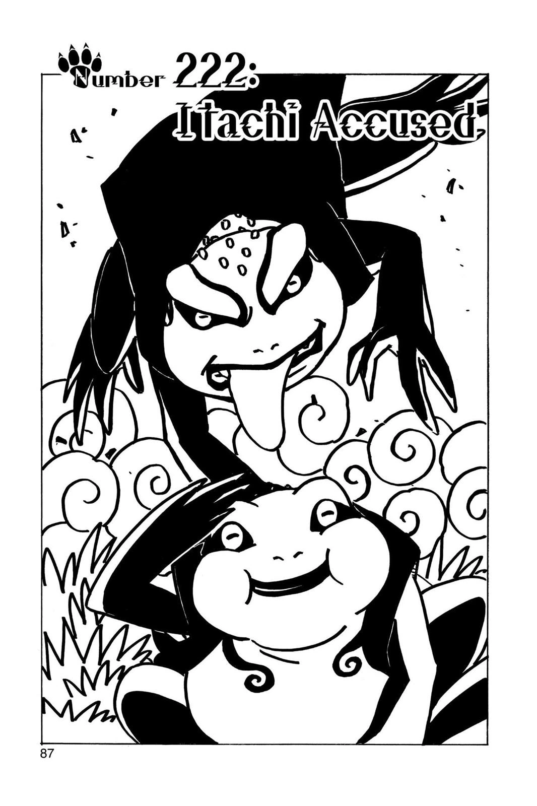 Naruto Chapter 222 — page 1