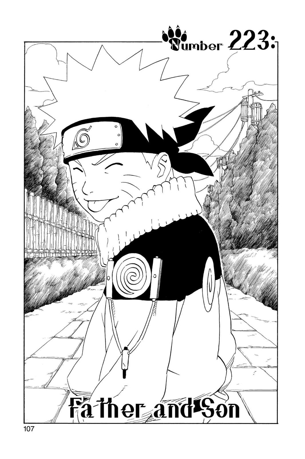 Naruto Chapter 223 — page 1