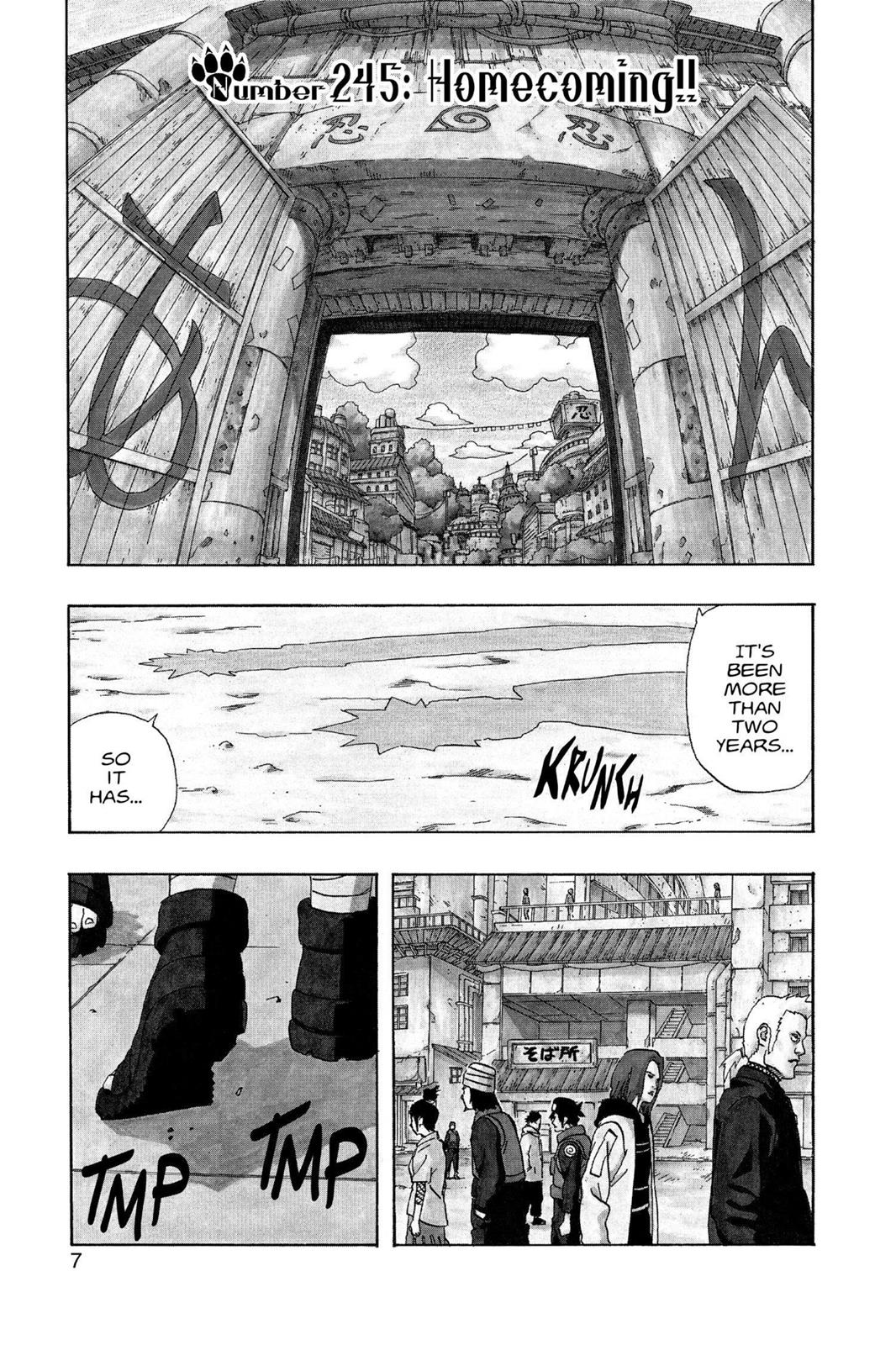 Naruto Chapter 245 — page 8