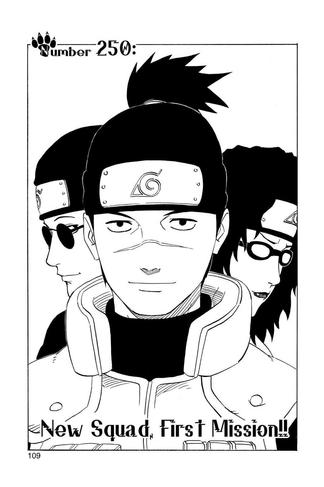 Naruto Chapter 250 — page 1
