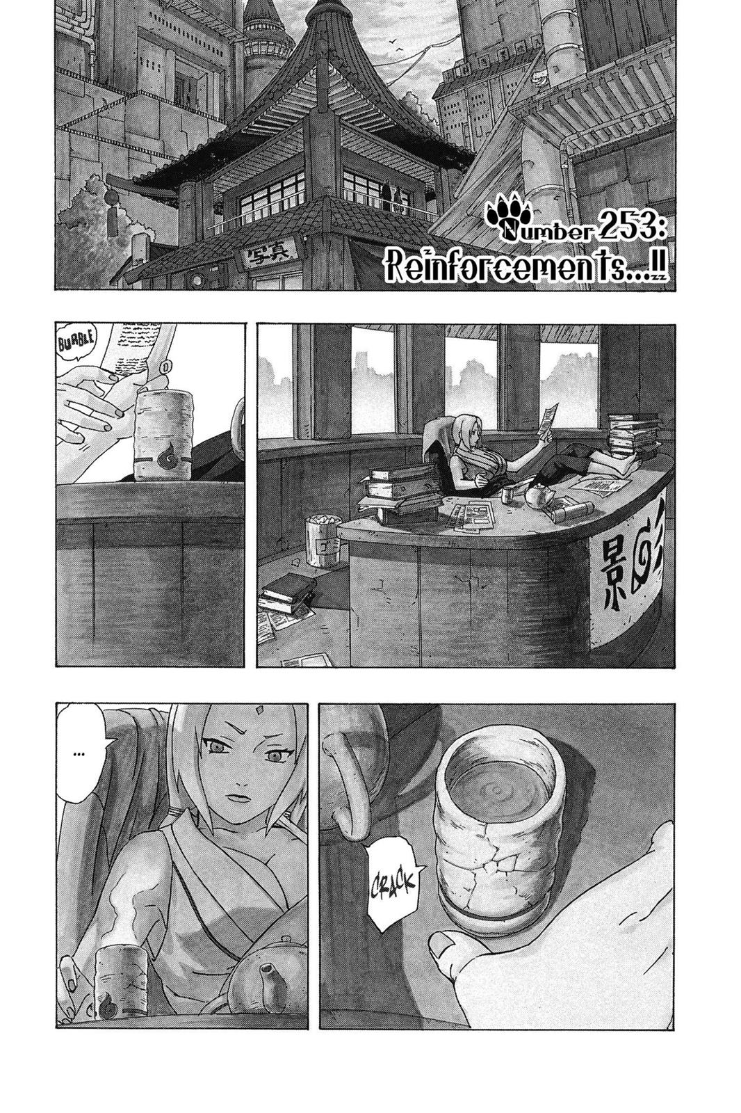 Naruto Chapter 253 — page 1