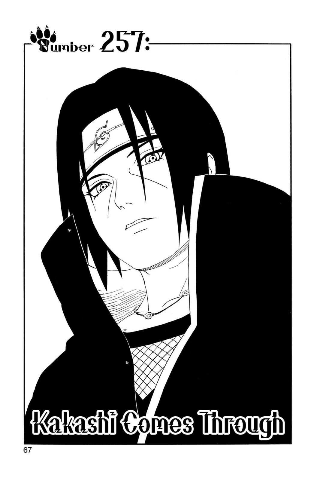 Naruto Chapter 257 — page 1