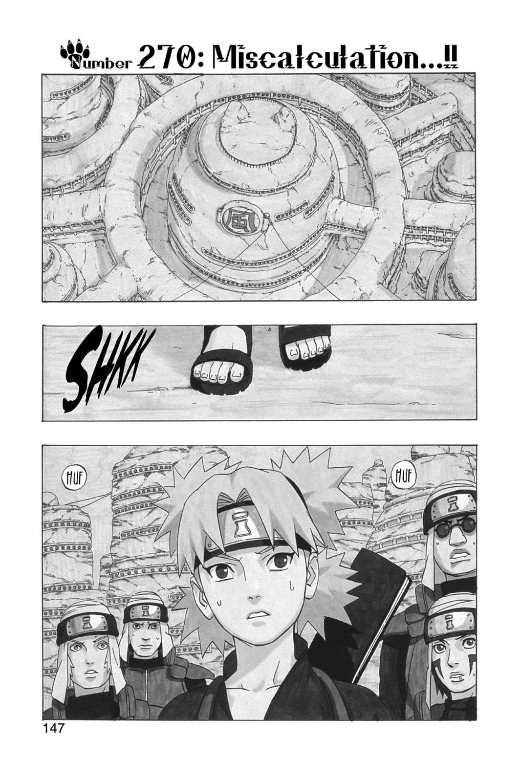 Naruto Chapter 270 — page 1