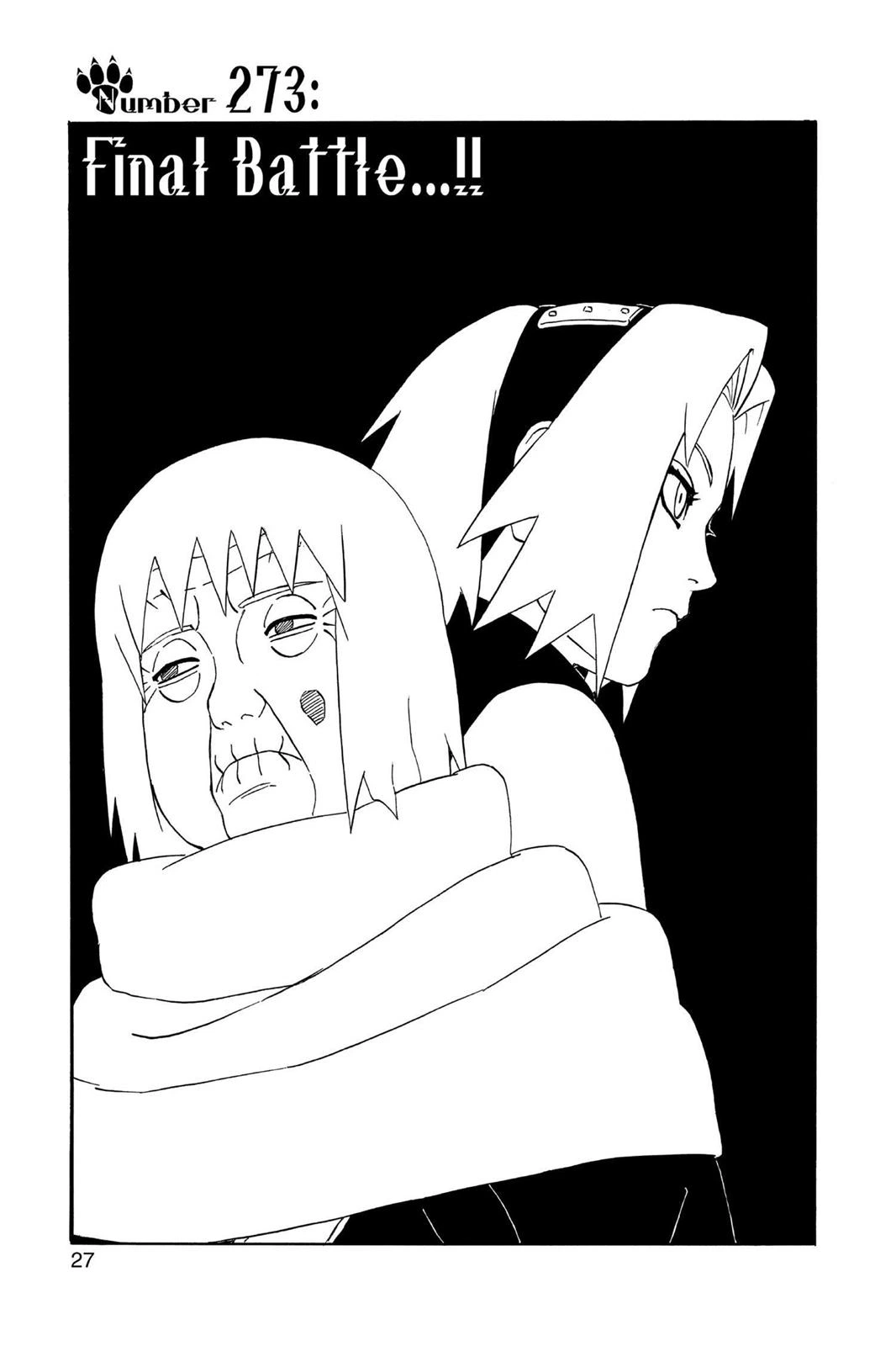 Naruto Chapter 273 — page 1
