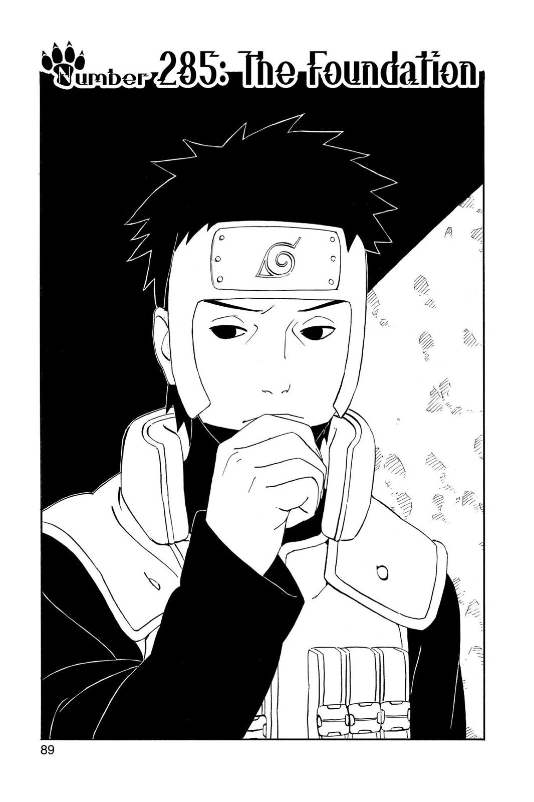Naruto Chapter 285 — page 1