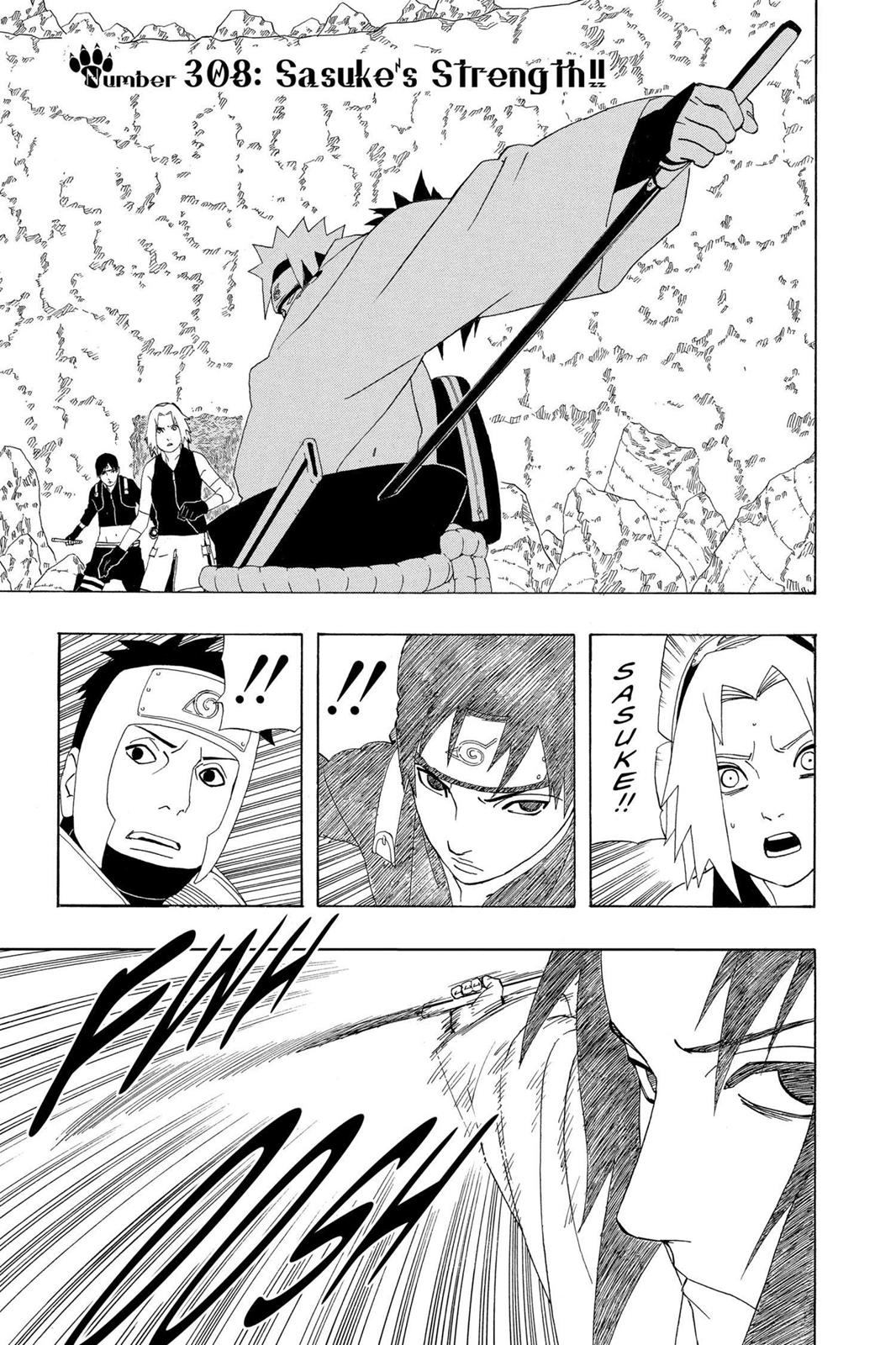 Naruto Chapter 308 — page 1