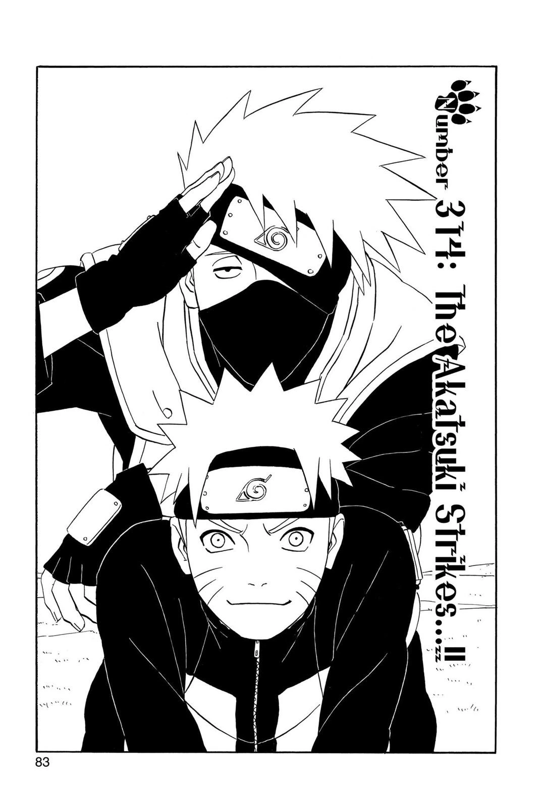Naruto Chapter 314 — page 1