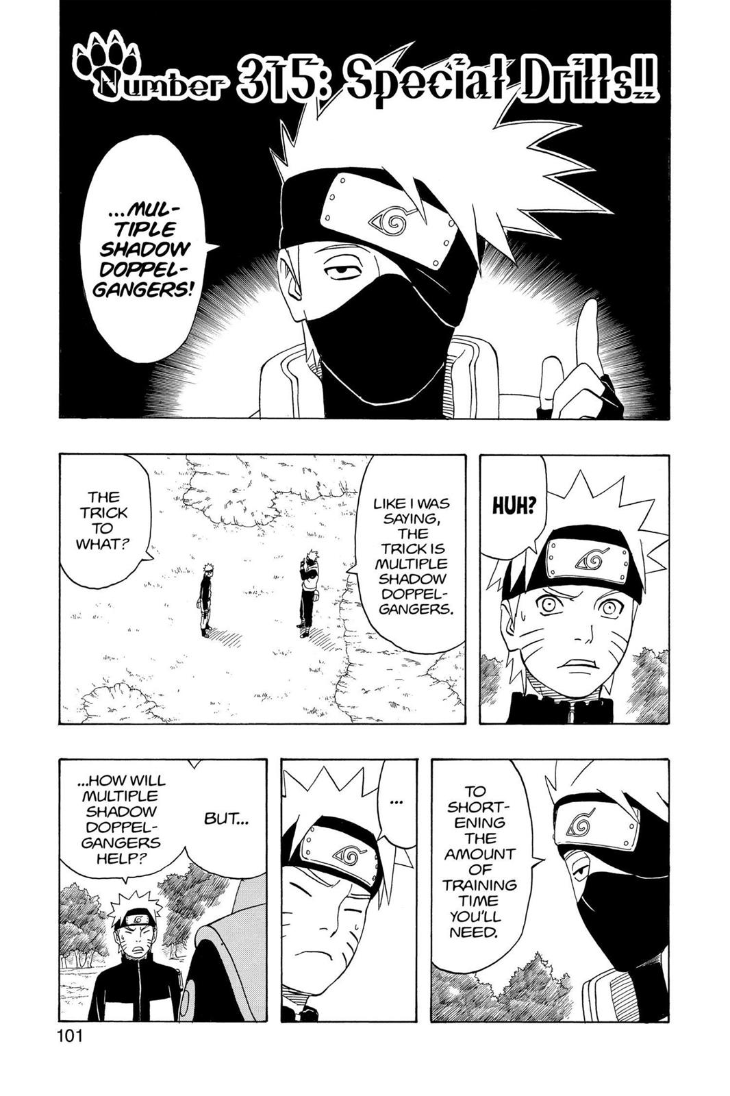 Naruto Chapter 315 — page 1