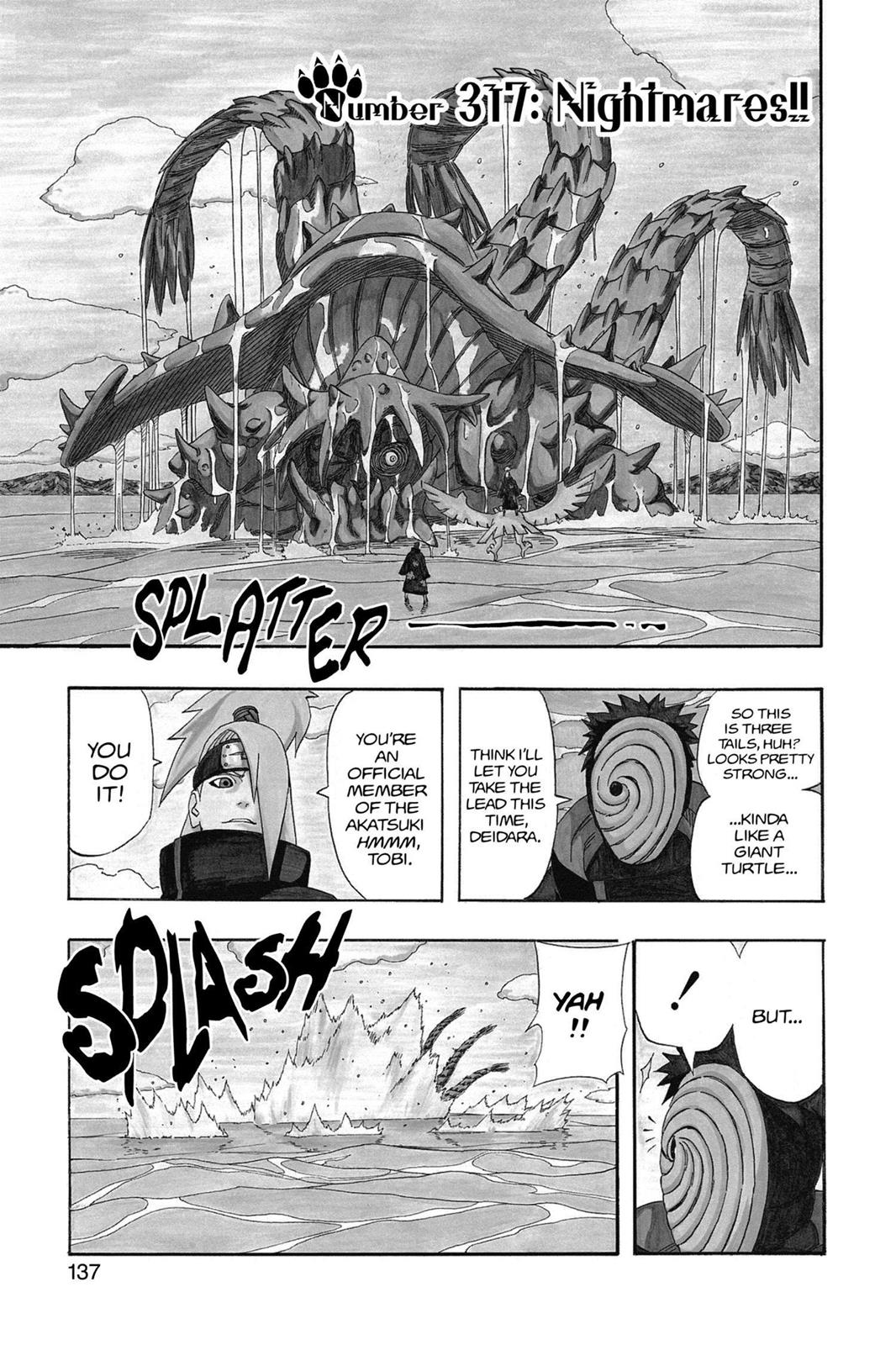 Naruto Chapter 317 — page 1