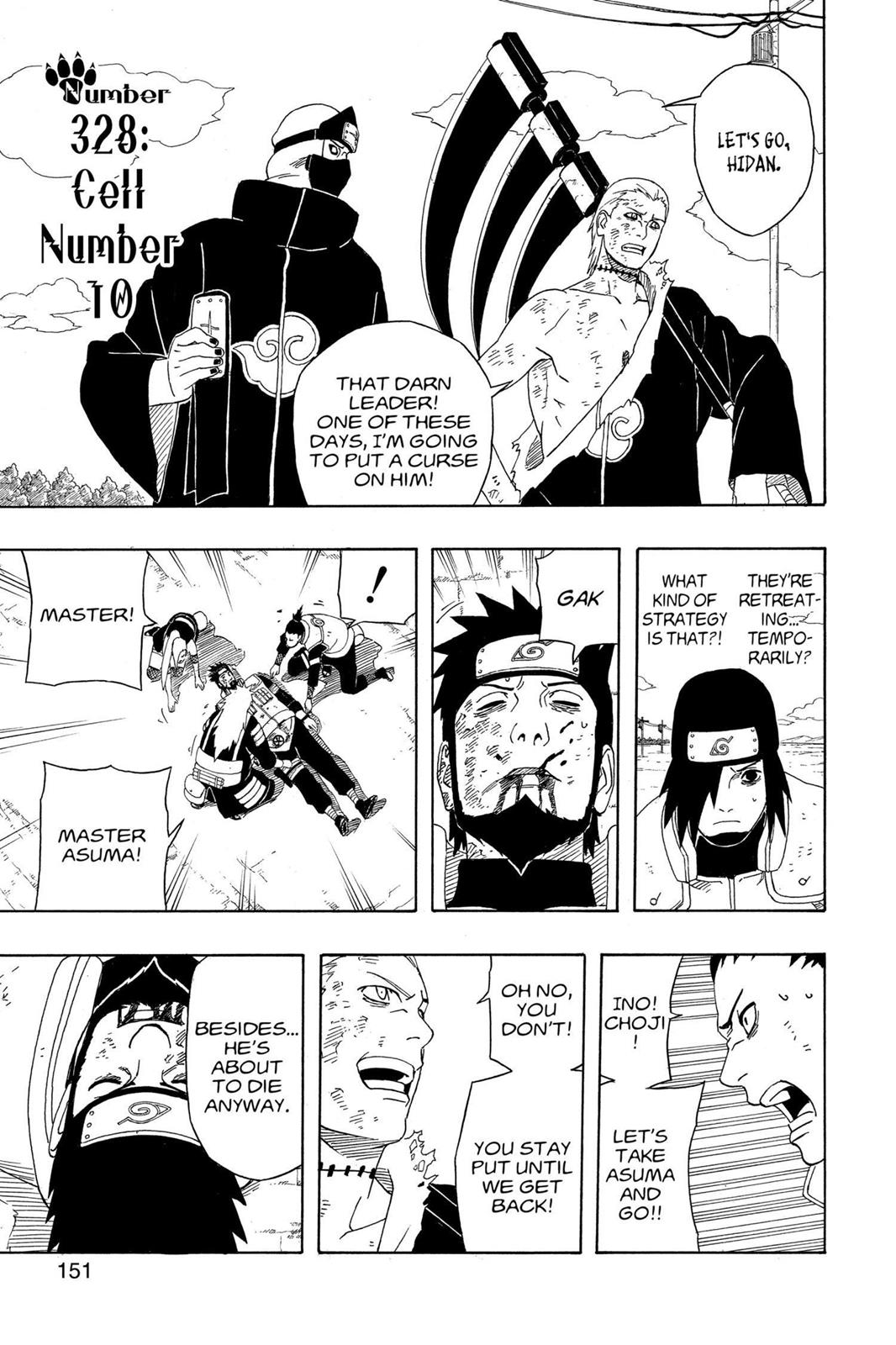 Naruto Chapter 328 — page 1