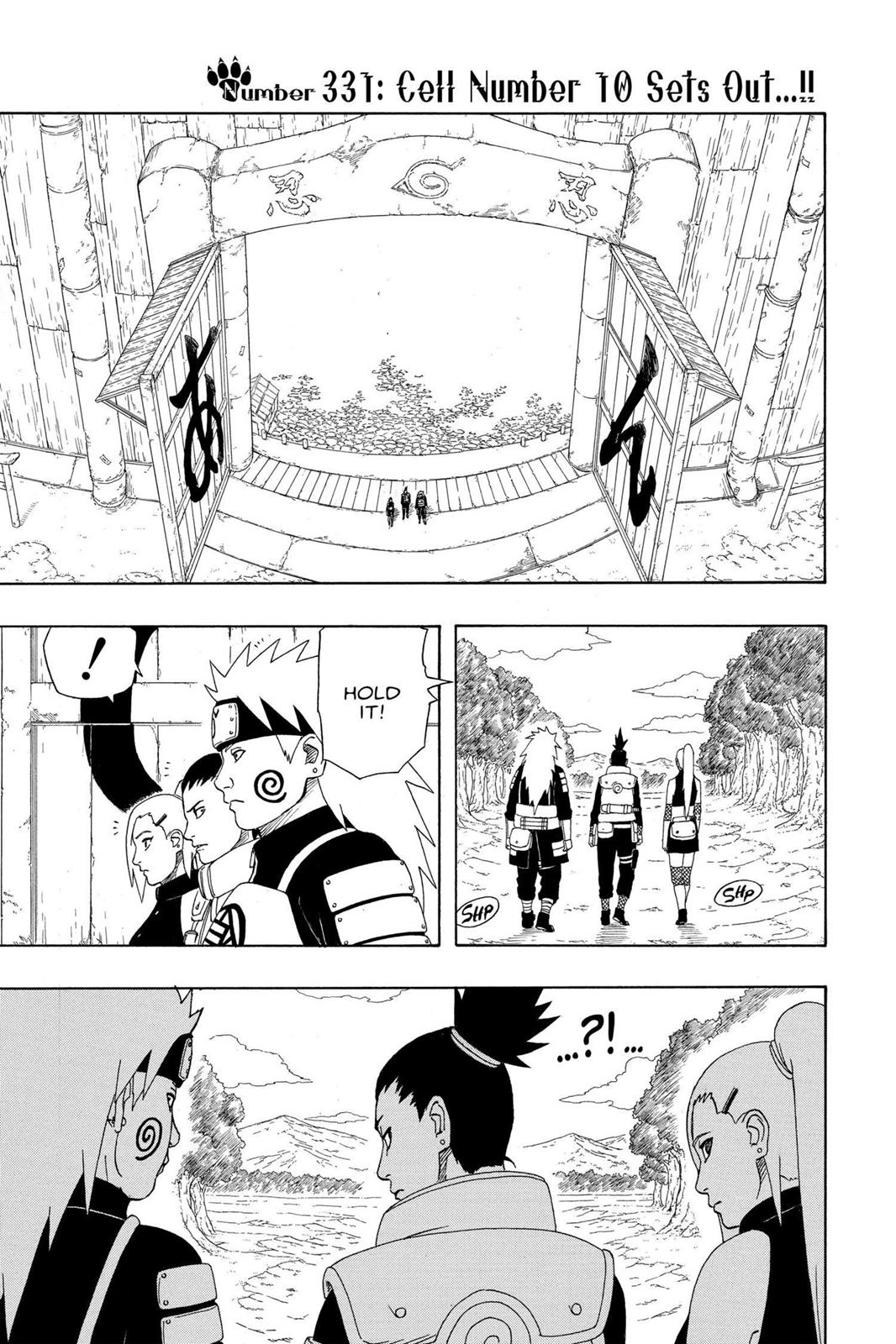 Naruto Chapter 331 — page 1
