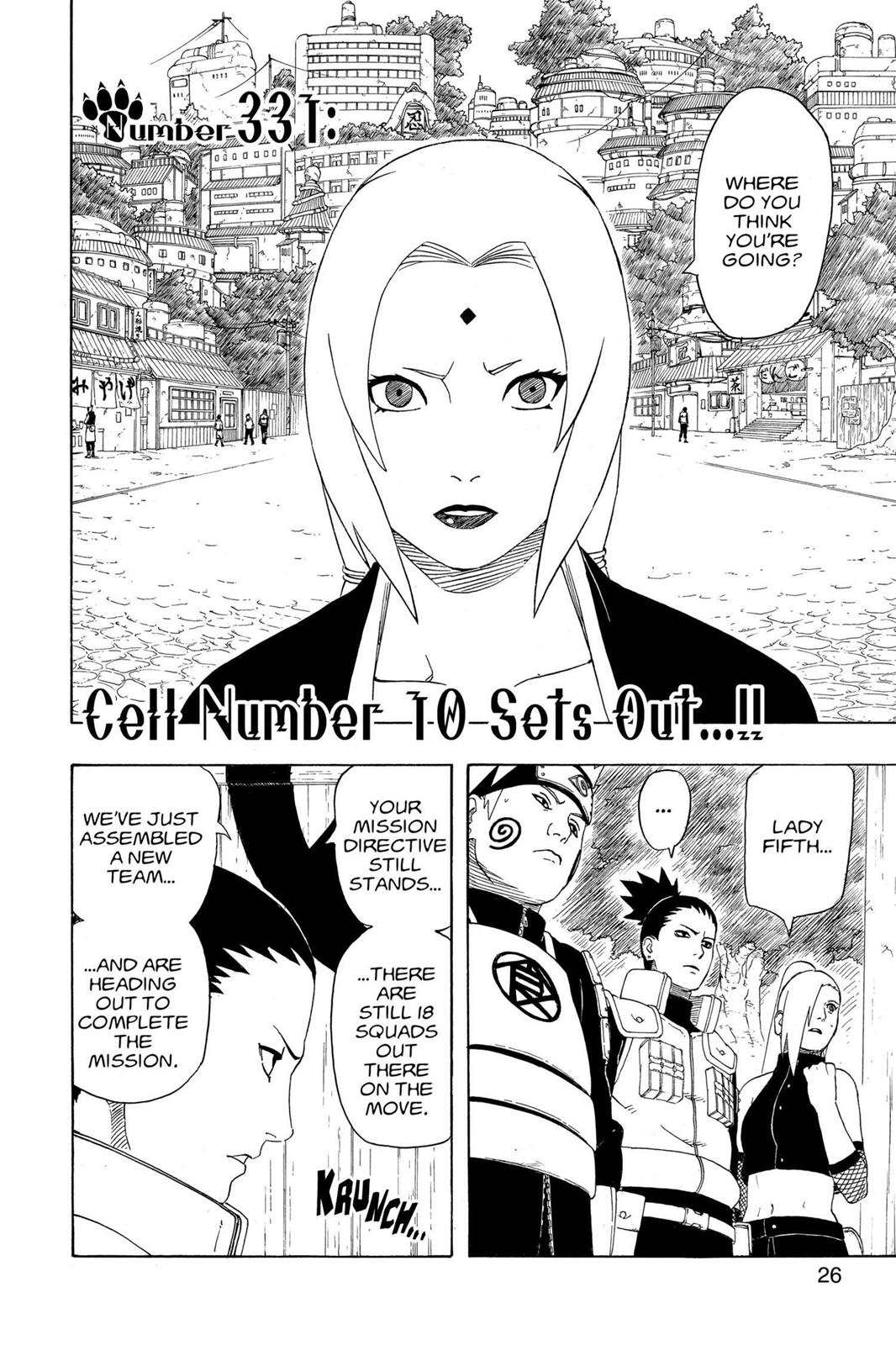 Naruto Chapter 331 — page 2