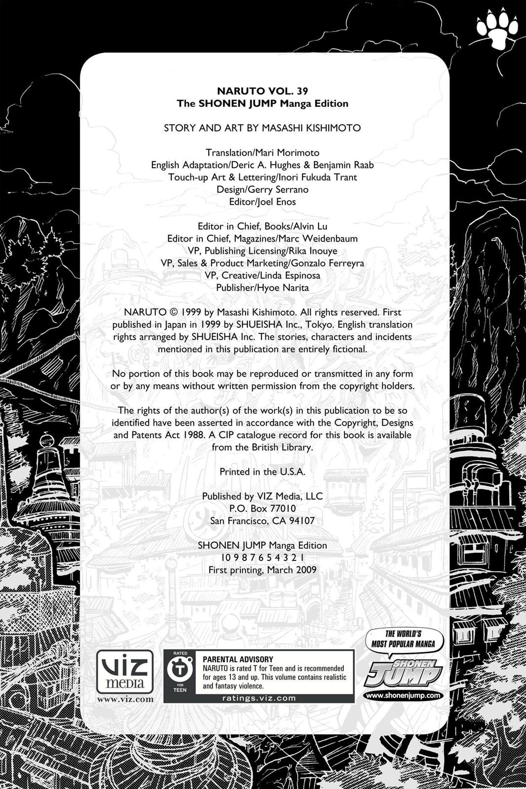 Naruto Chapter 350 — page 3
