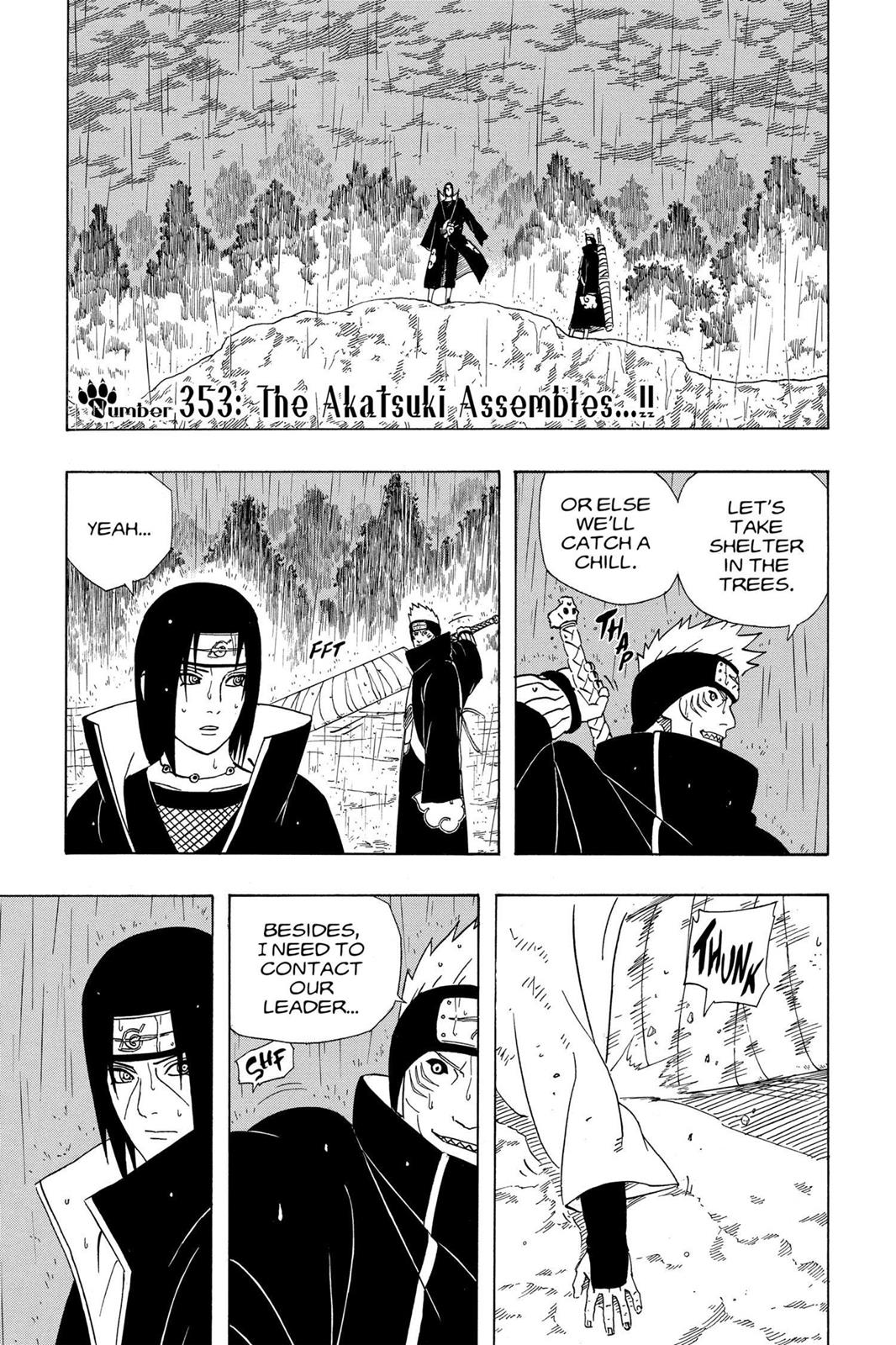 Naruto Chapter 353 — page 1