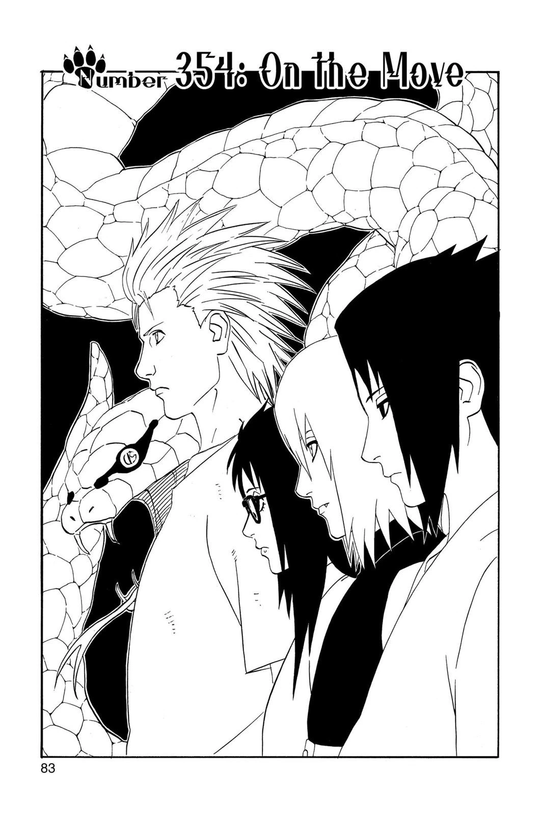 Naruto Chapter 354 — page 1