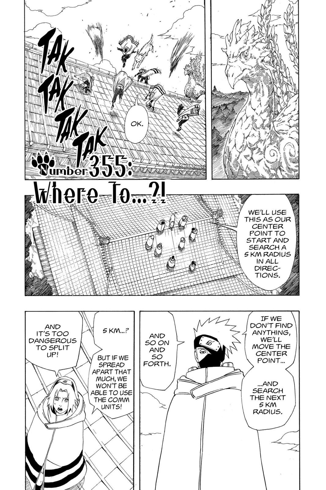 Naruto Chapter 355 — page 1