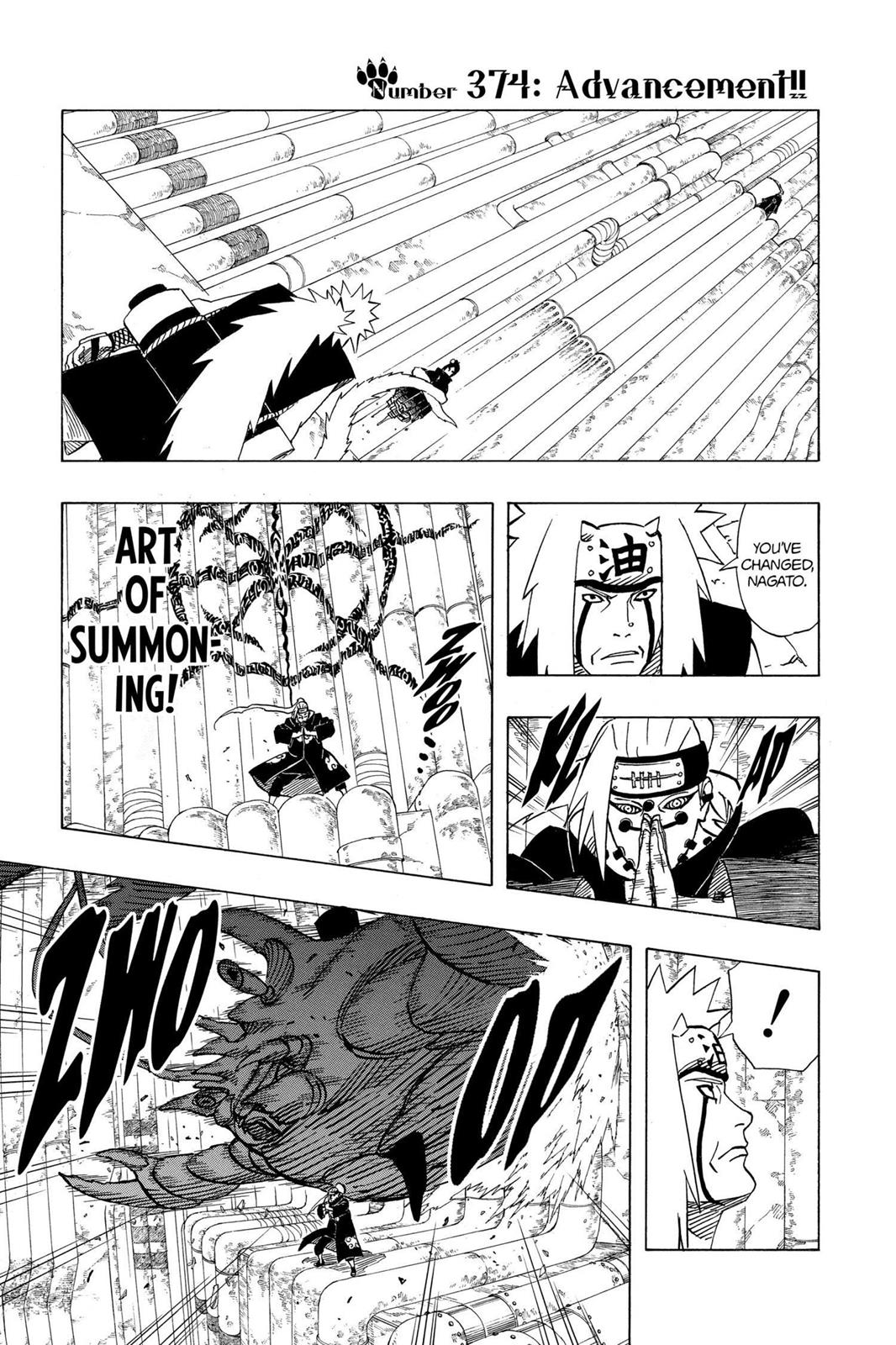 Naruto Chapter 374 — page 1