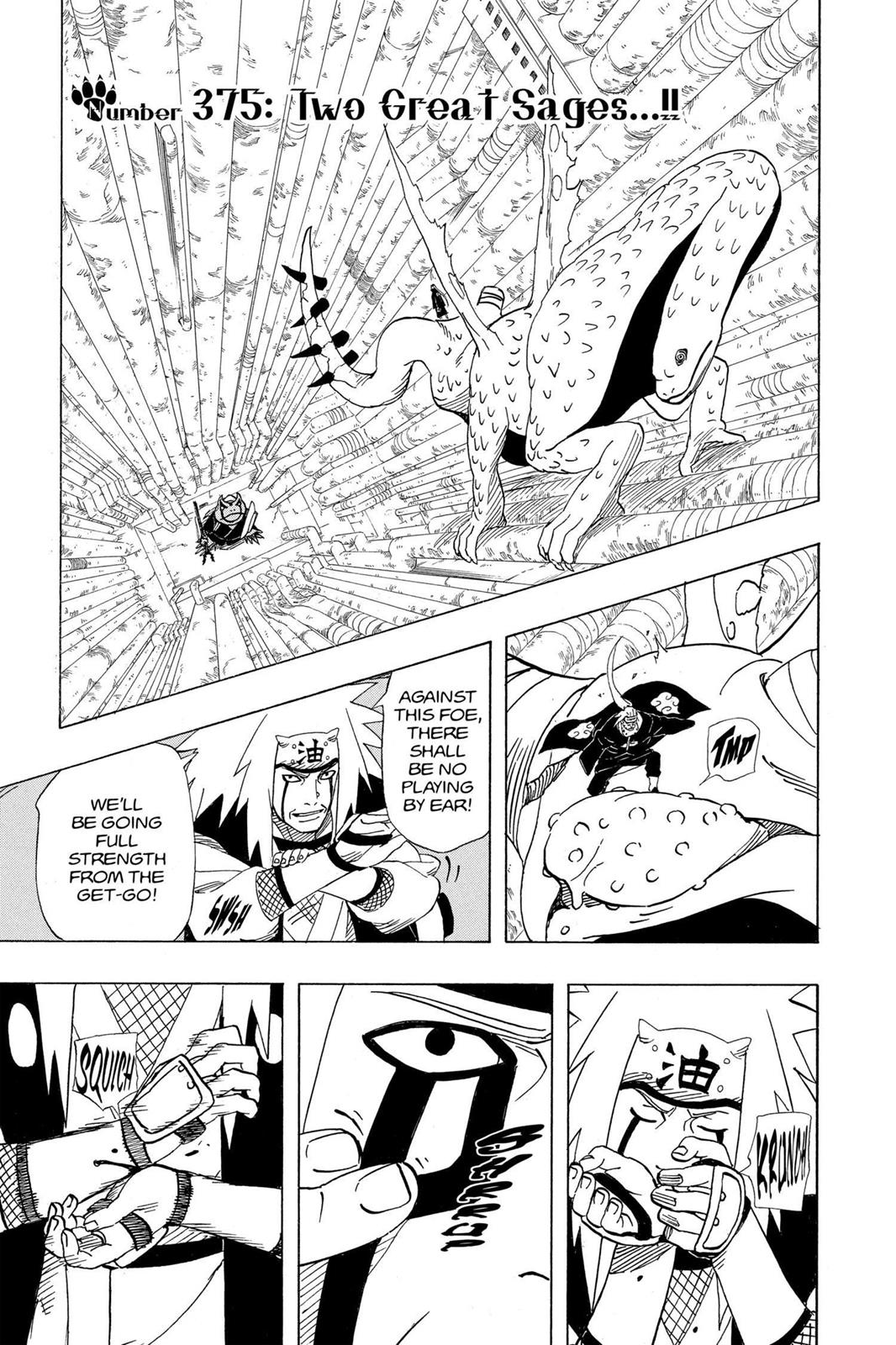 Naruto Chapter 375 — page 1
