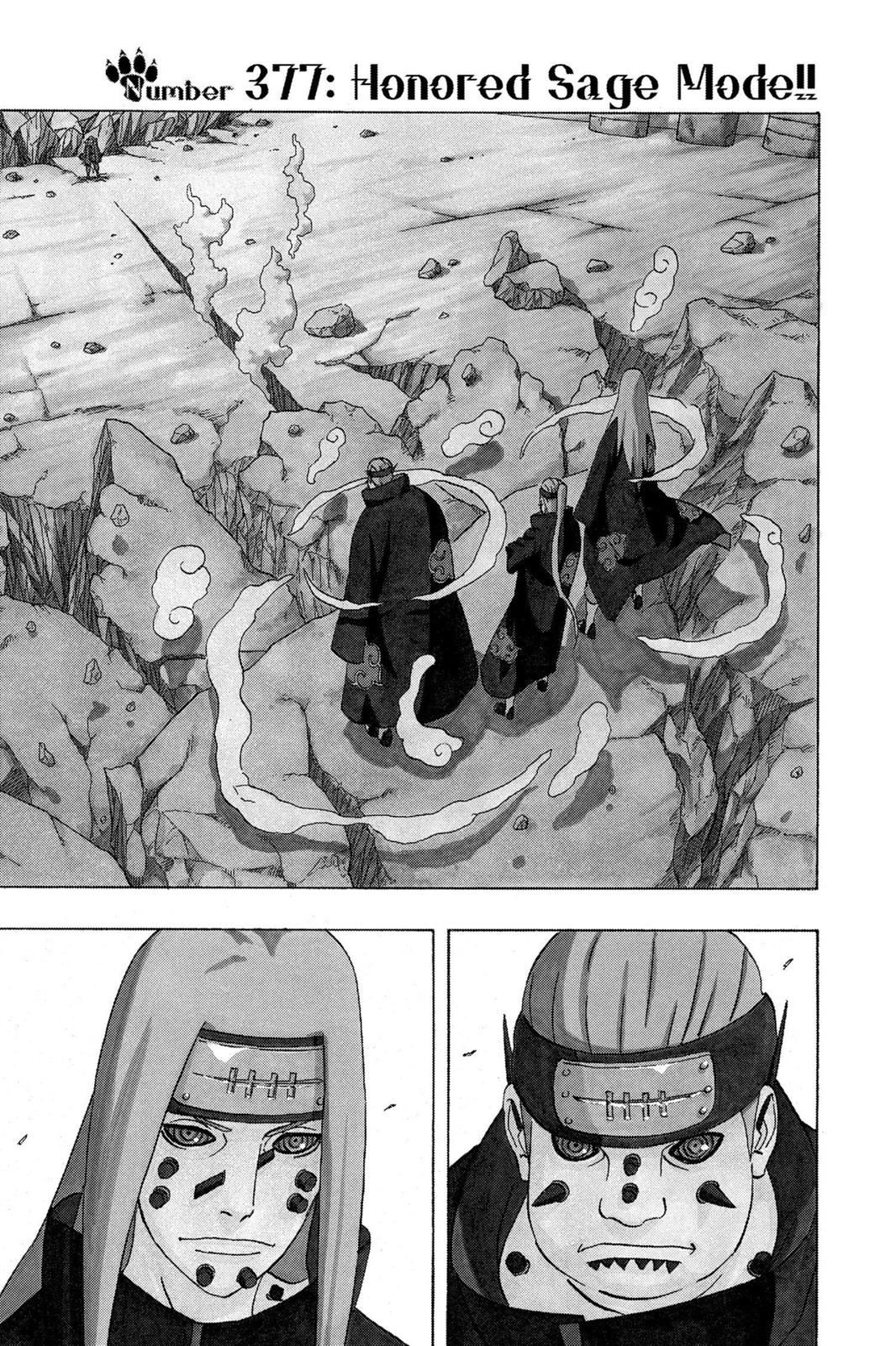 Naruto Chapter 377 — page 1