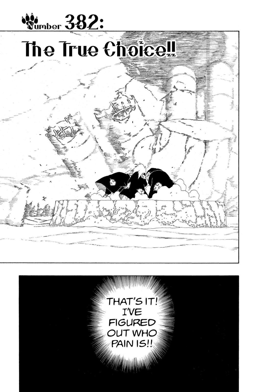 Naruto Chapter 382 — page 1