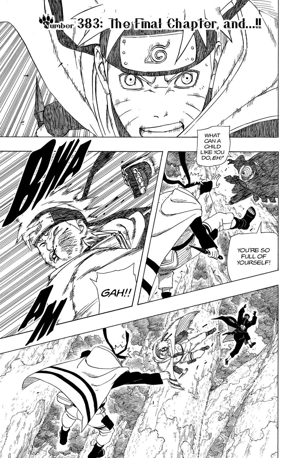 Naruto Chapter 383 — page 1