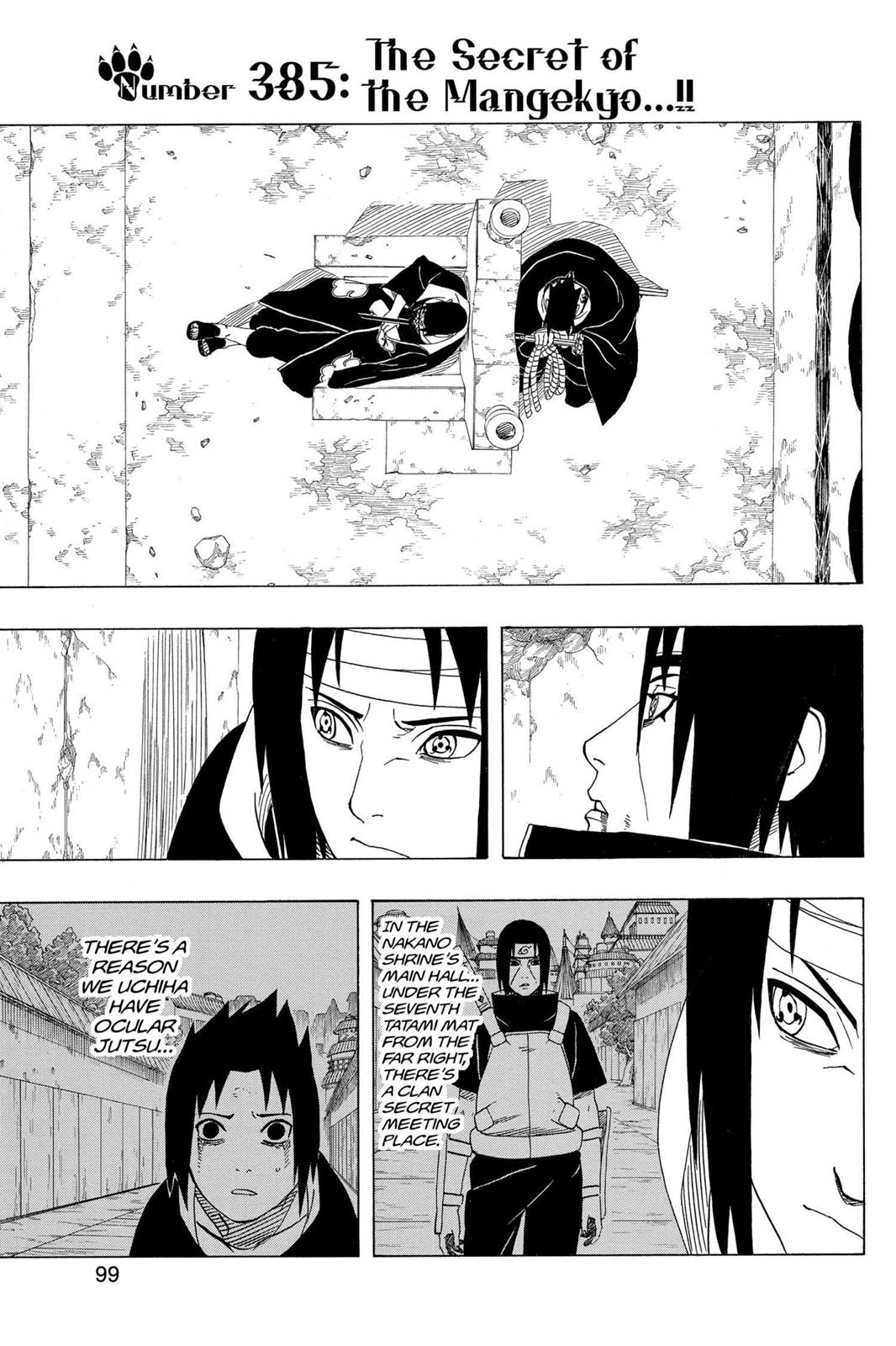 Naruto Chapter 385 — page 1