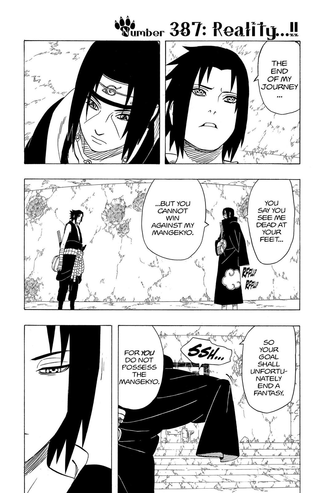 Naruto Chapter 387 — page 1