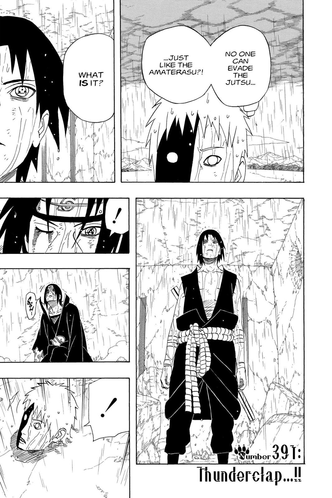 Naruto Chapter 391 — page 1