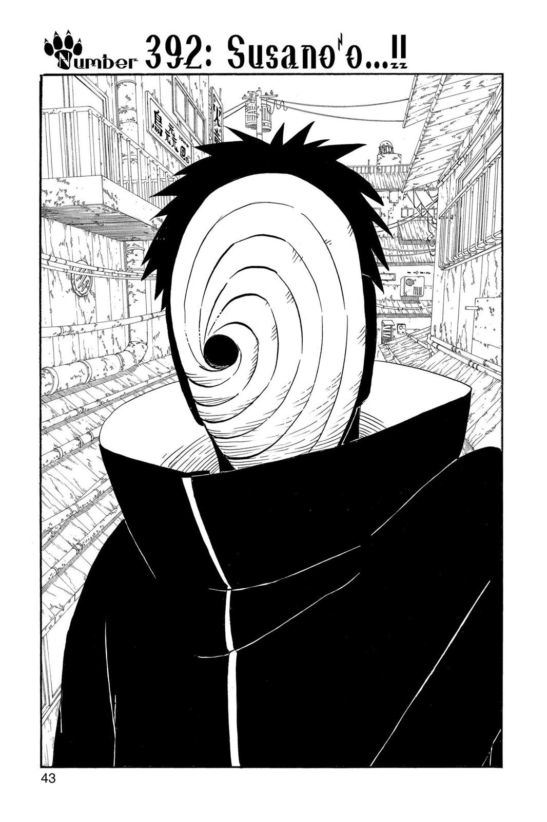 Naruto Chapter 392 — page 1