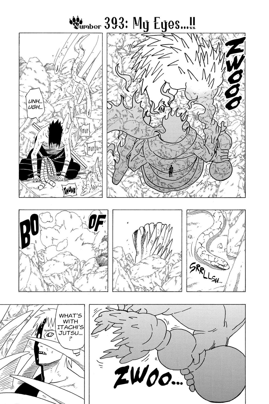 Naruto Chapter 393 — page 1