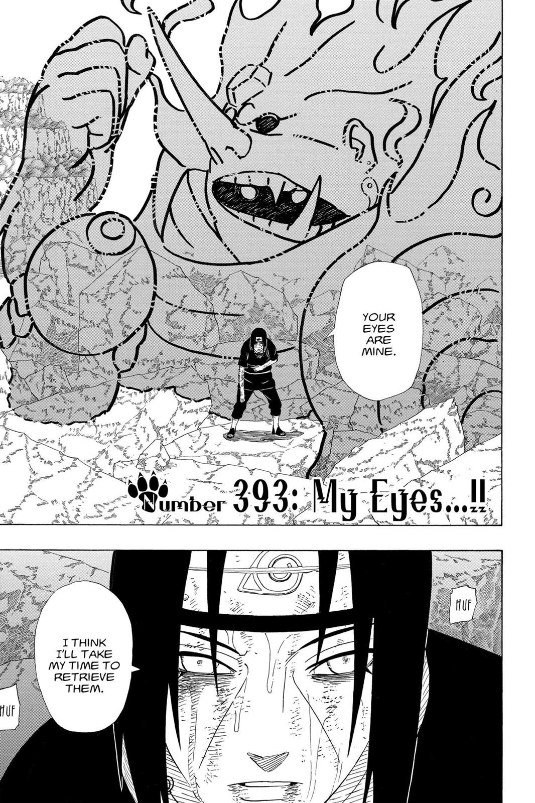 Naruto Chapter 393 — page 3