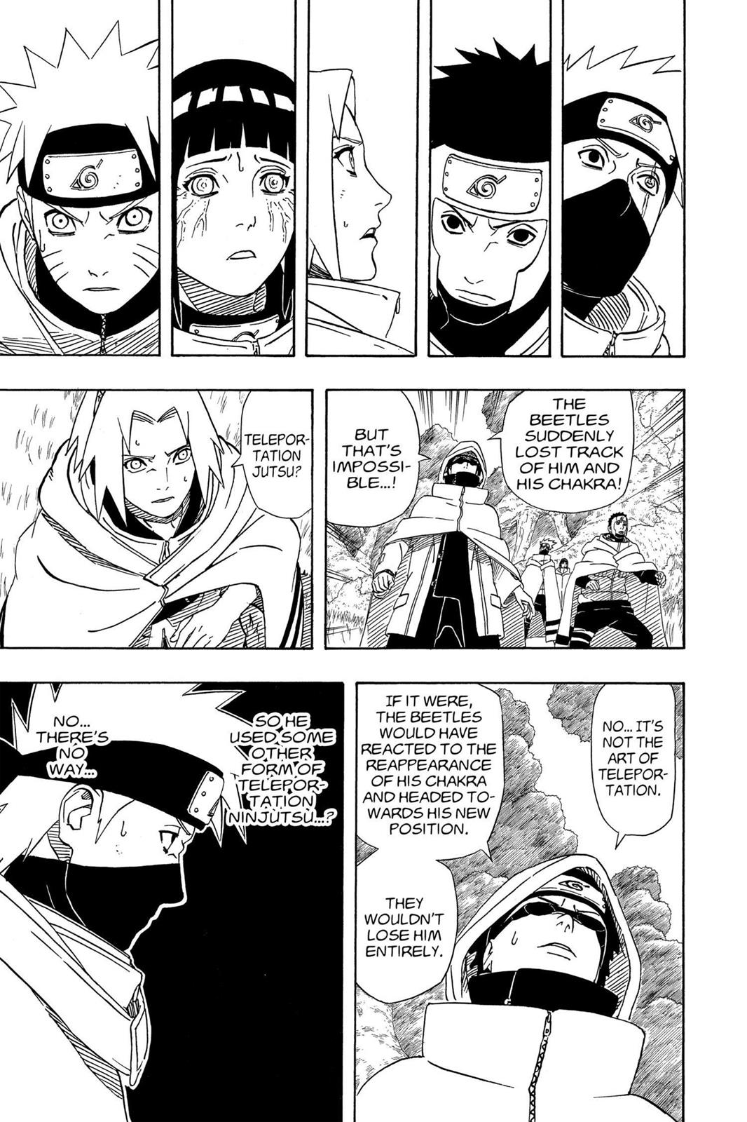 Naruto Chapter 395 — page 9