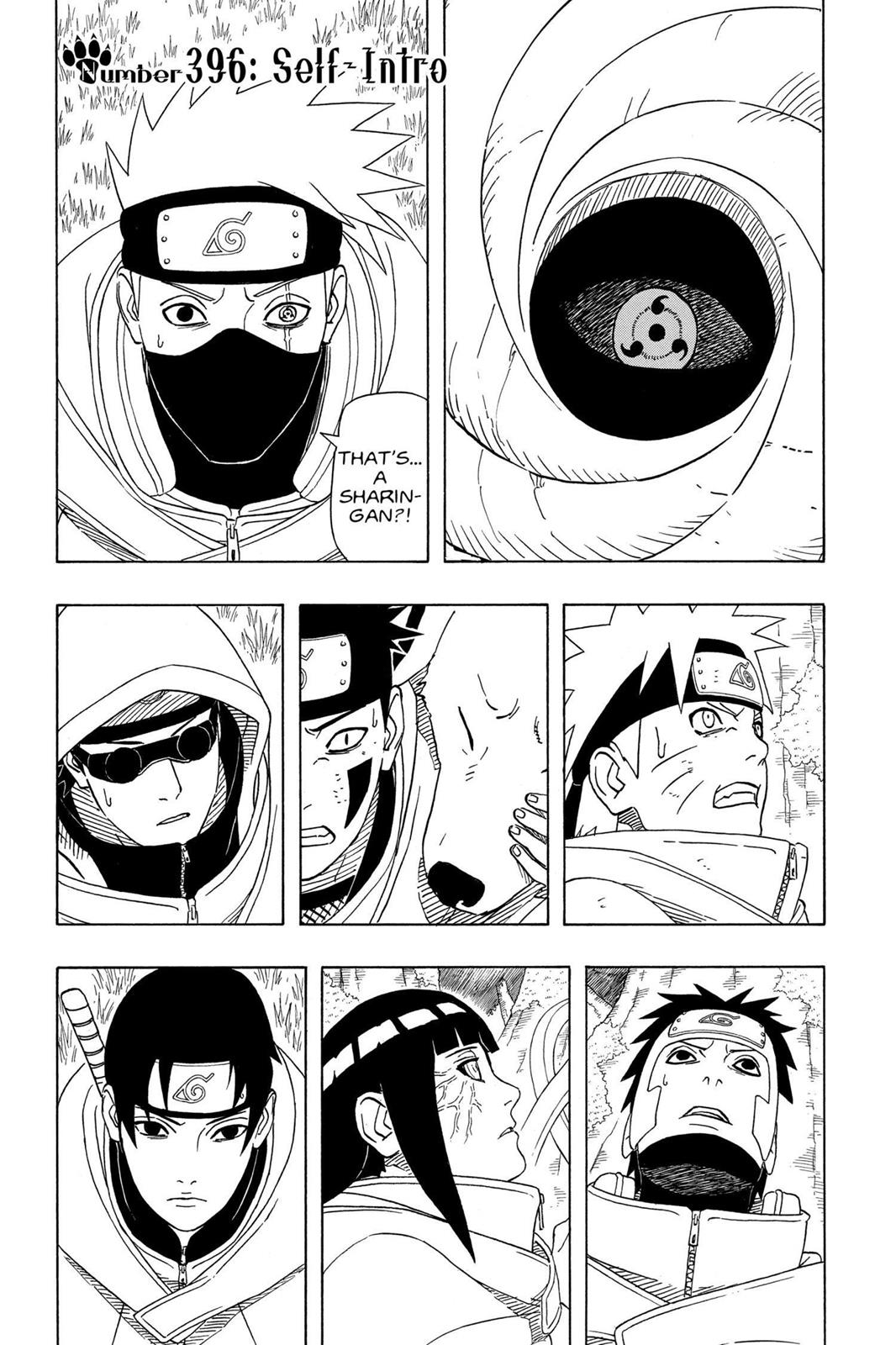 Naruto Chapter 396 — page 1
