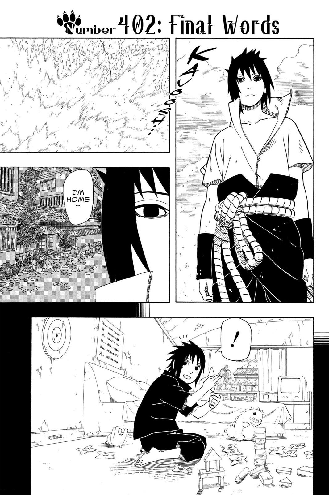 Naruto Chapter 402 — page 1