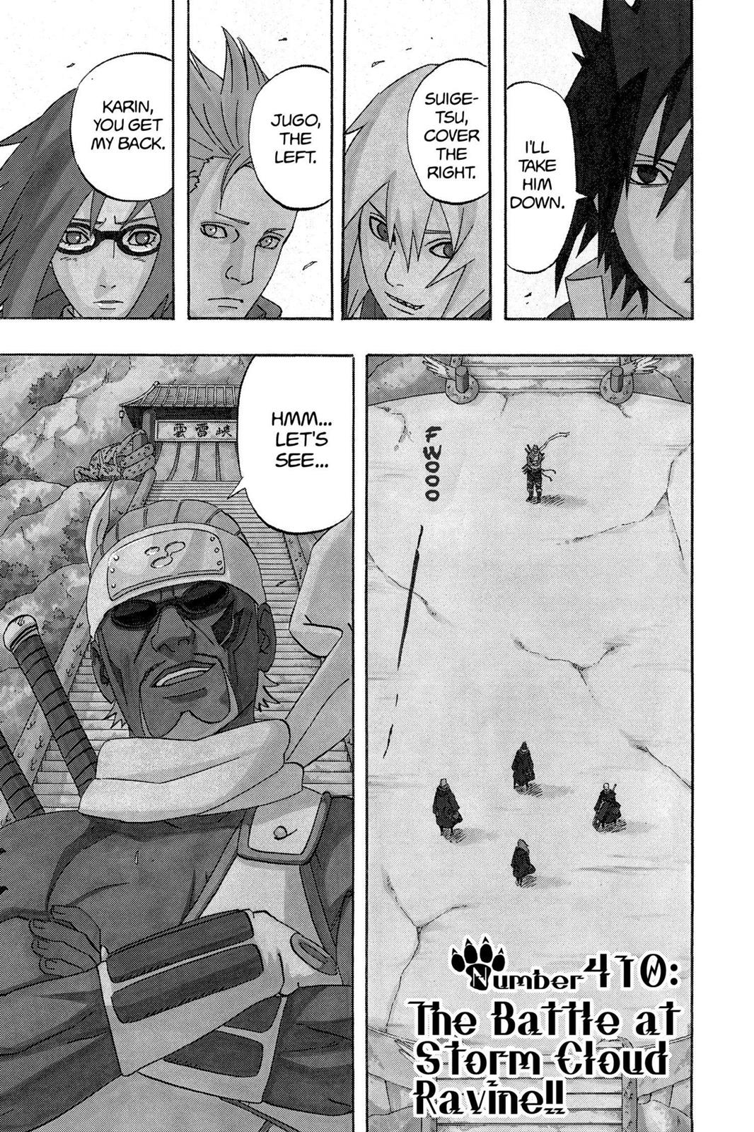 Naruto Chapter 410 — page 1