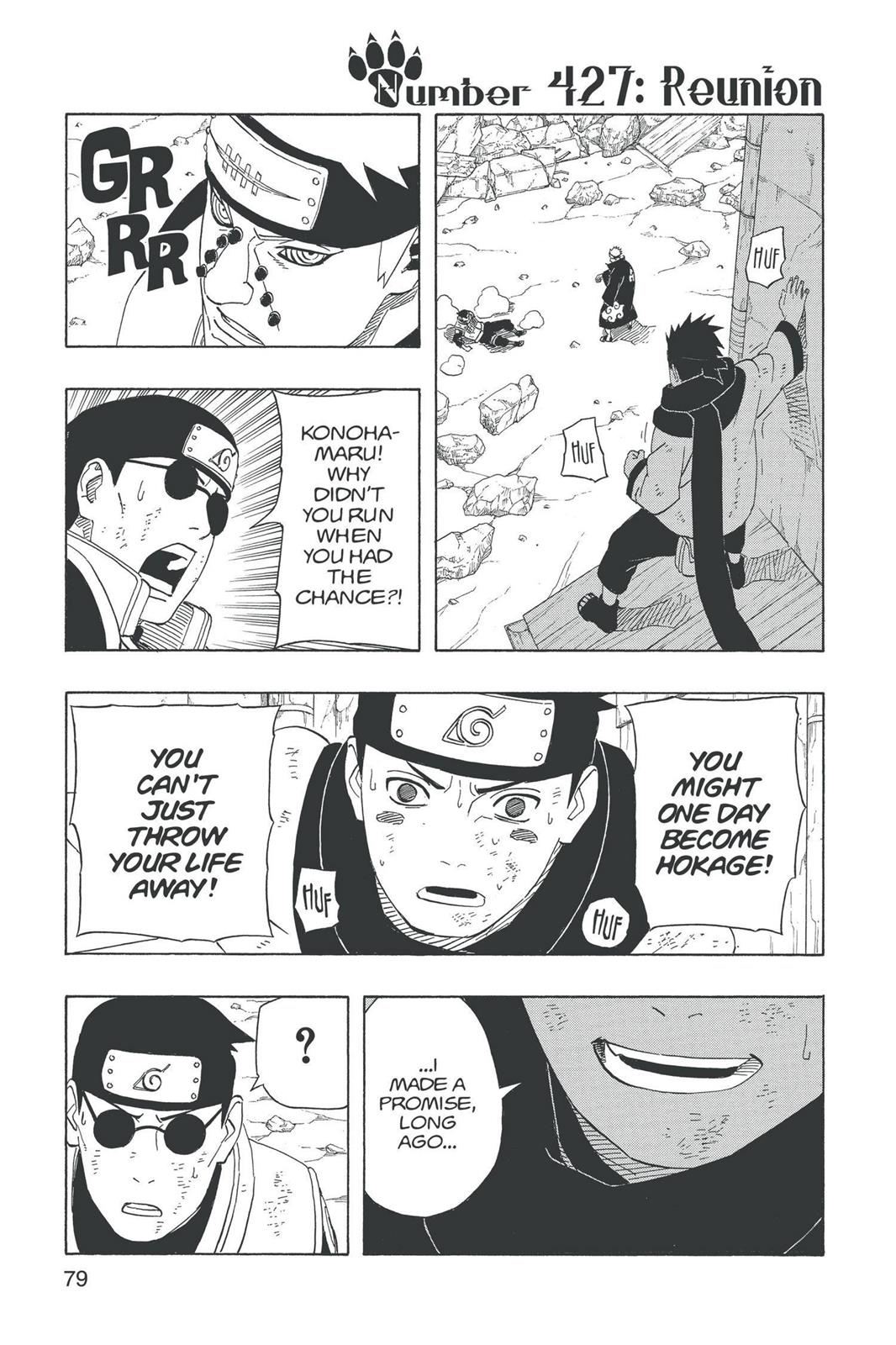 Naruto Chapter 427 — page 1