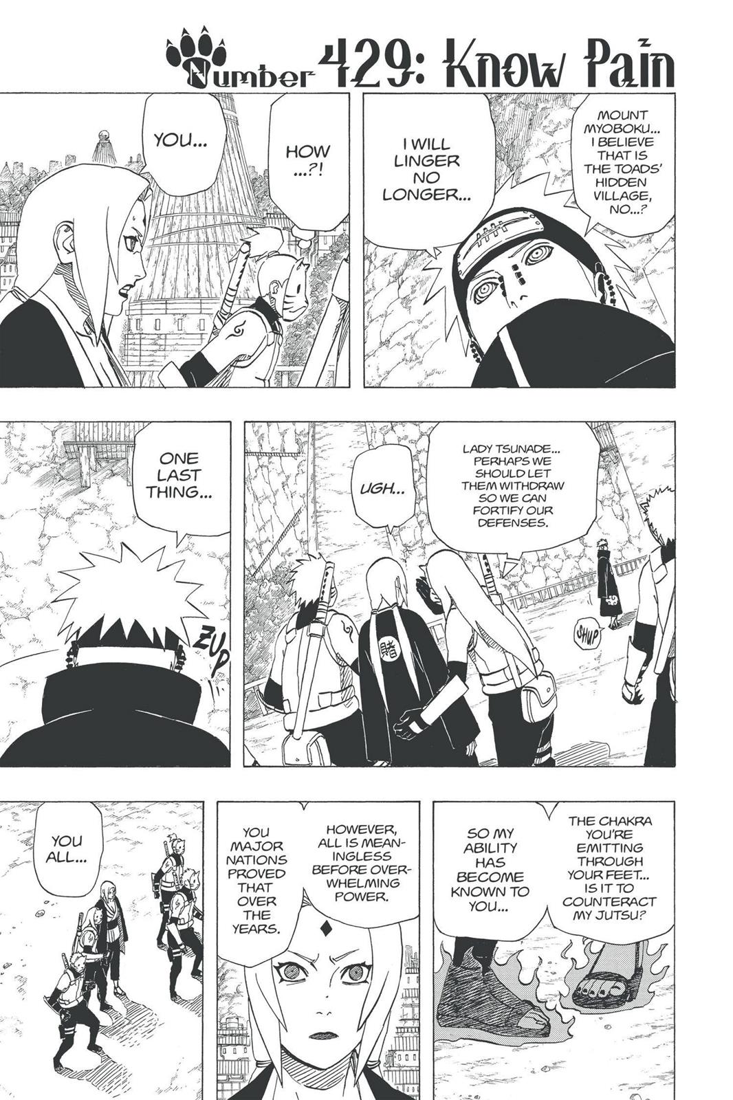 Naruto Chapter 429 — page 1