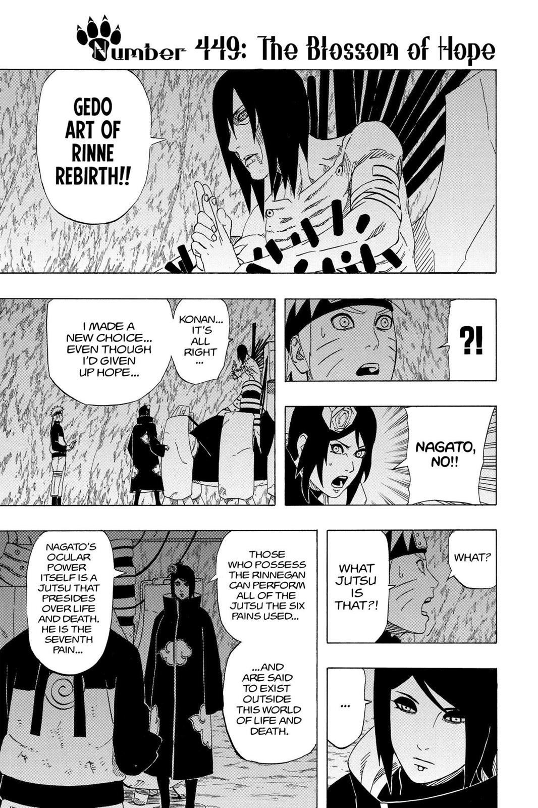 Naruto Chapter 449 — page 1
