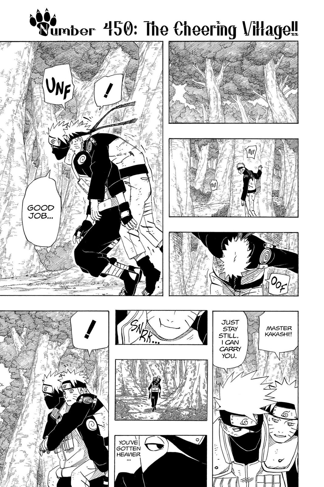 Naruto Chapter 450 — page 1