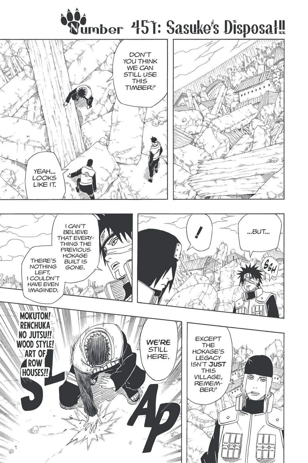 Naruto Chapter 451 — page 1
