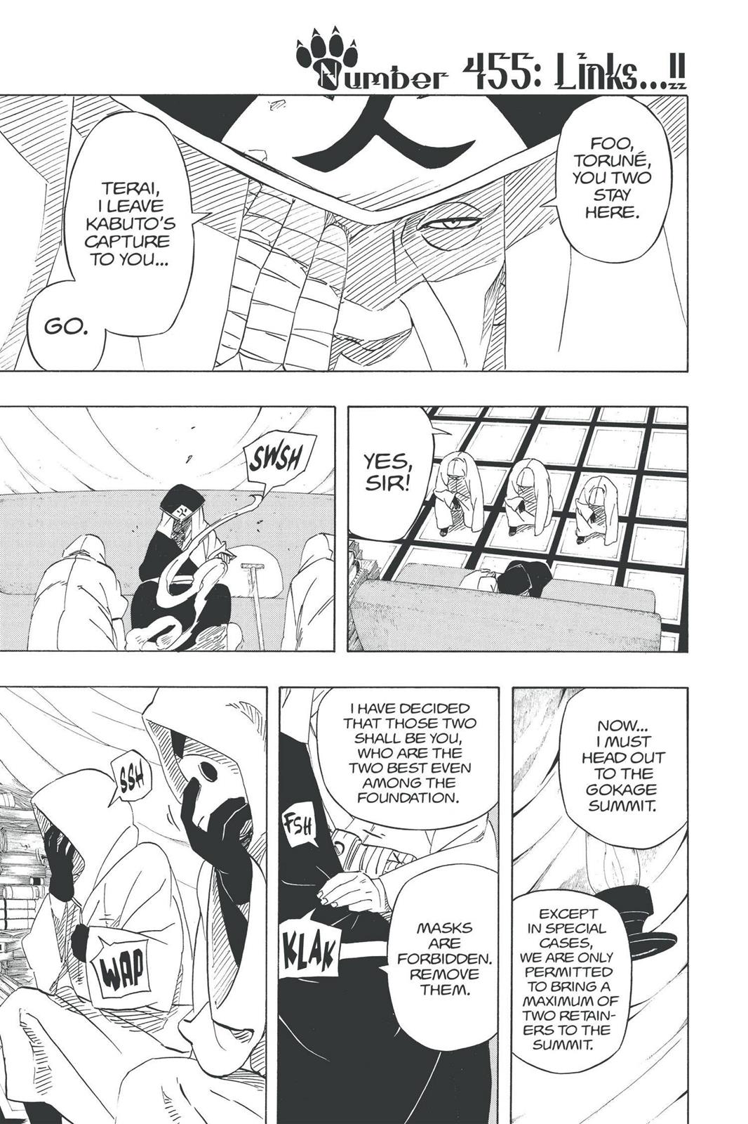 Naruto Chapter 455 — page 1