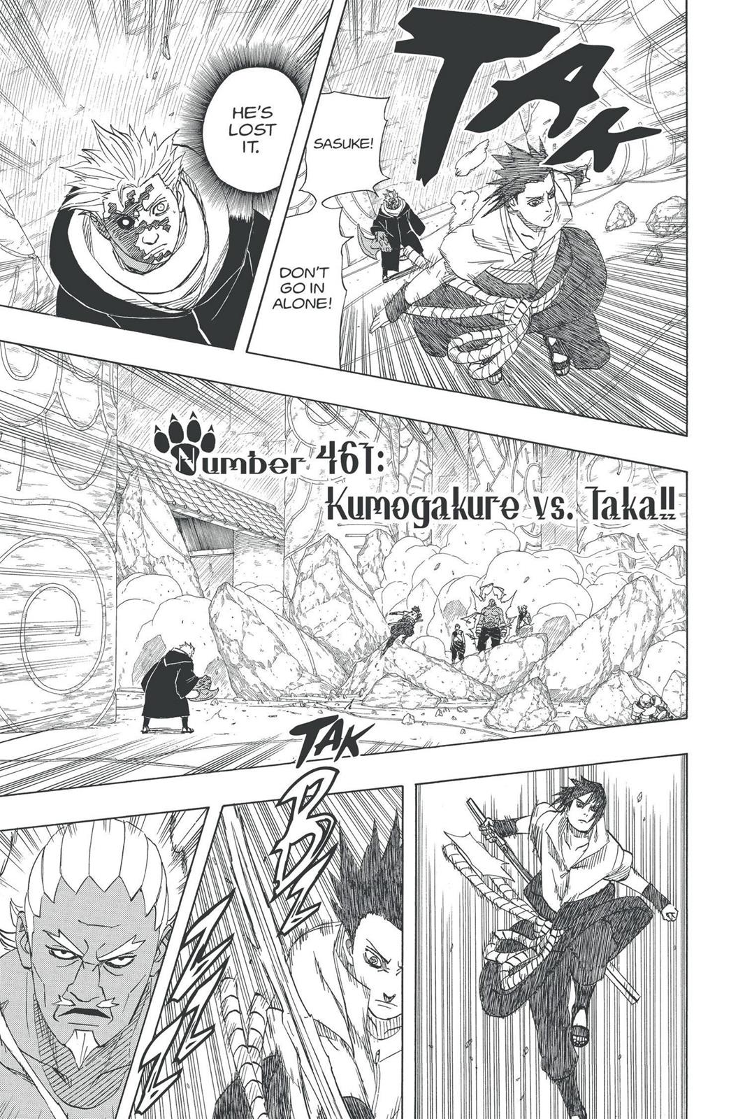 Naruto Chapter 461 — page 1