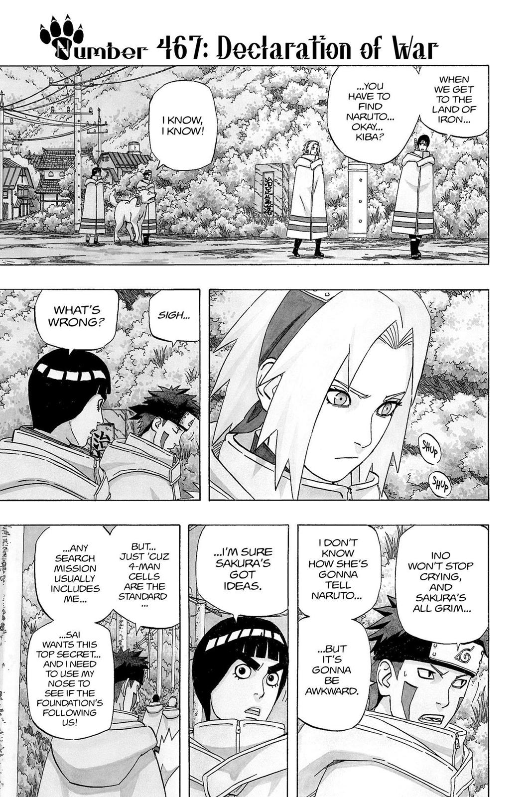 Naruto Chapter 467 — page 1