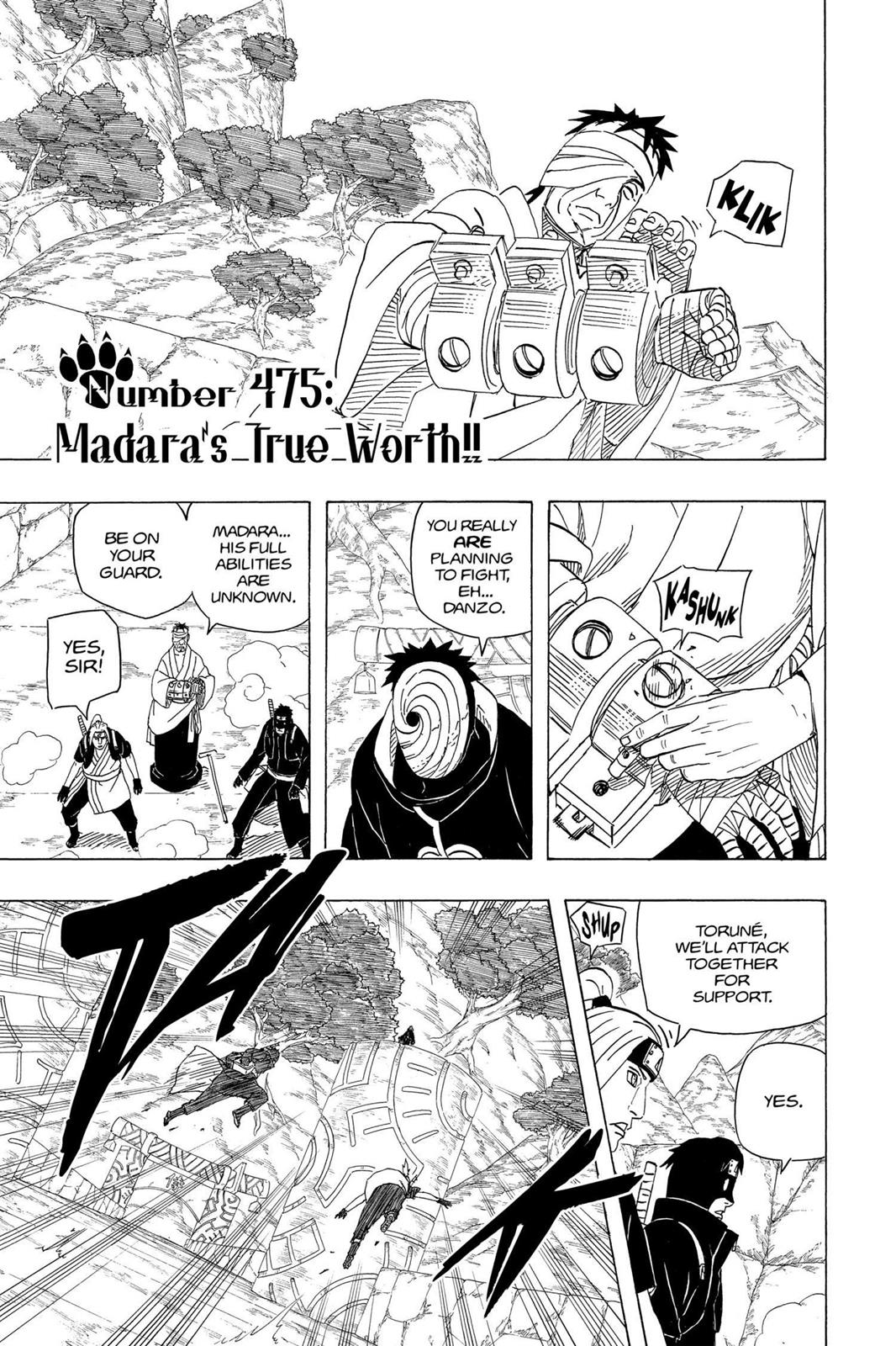 Naruto Chapter 475 — page 1