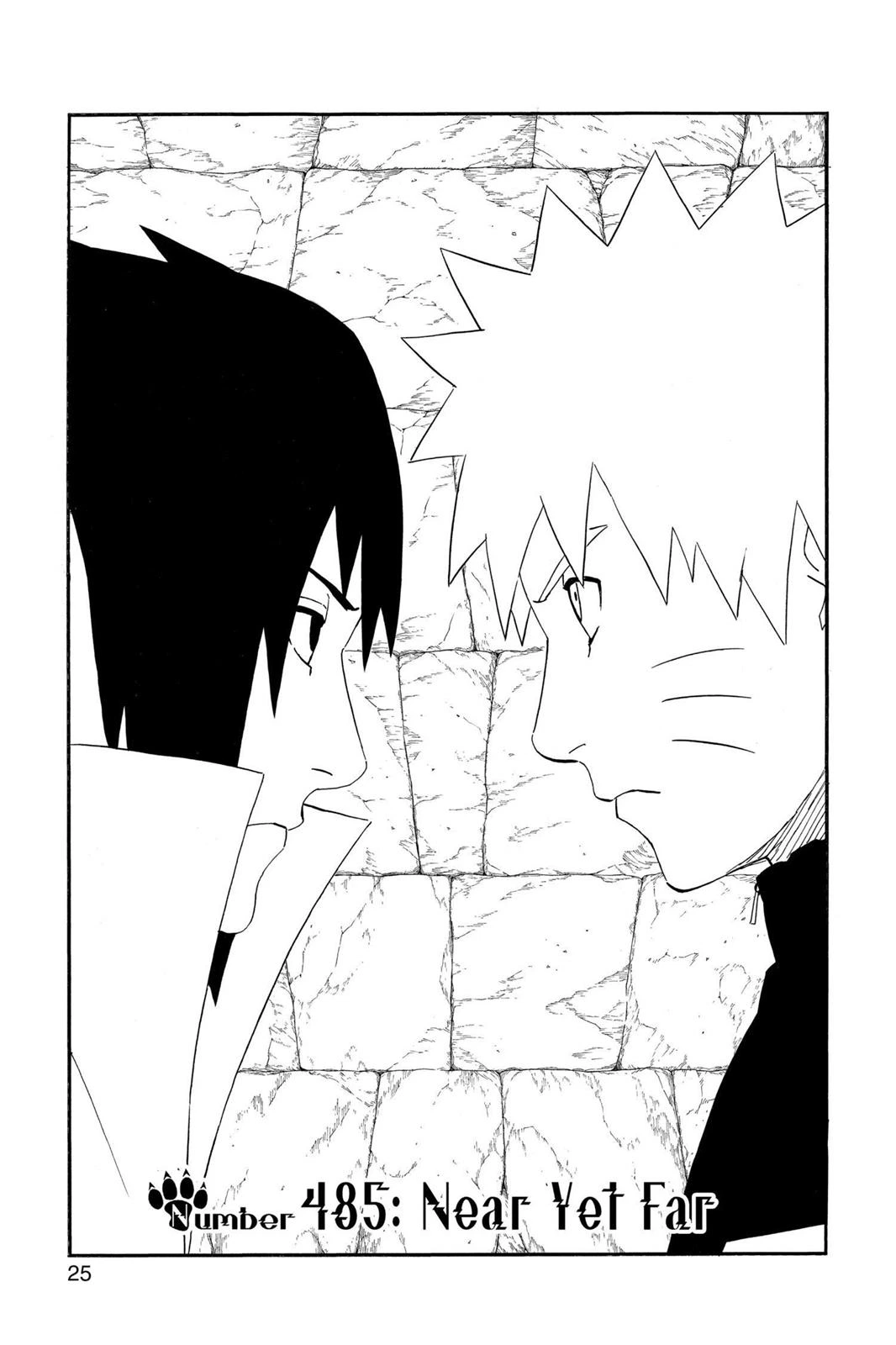 Naruto Chapter 485 — page 1